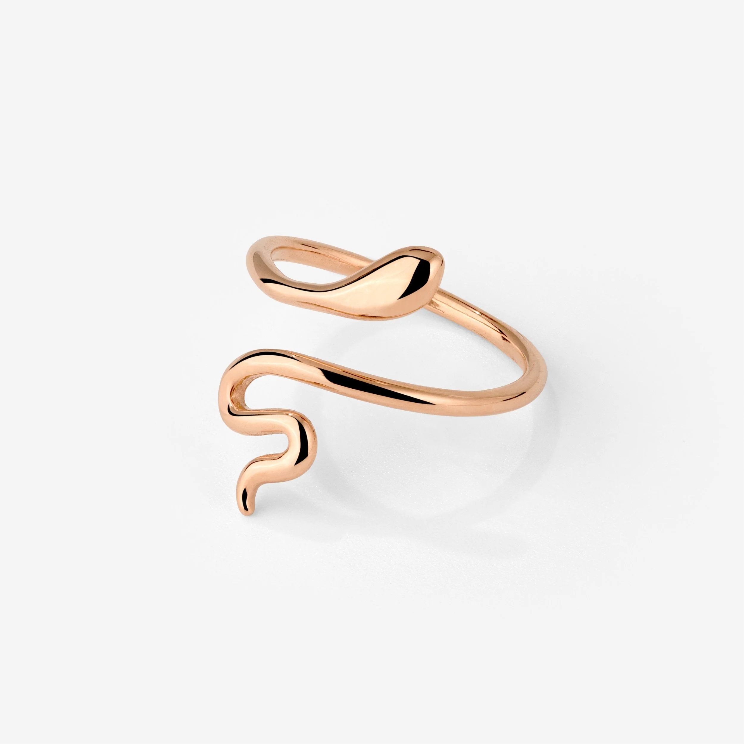 Slim Snake Ring rose gold