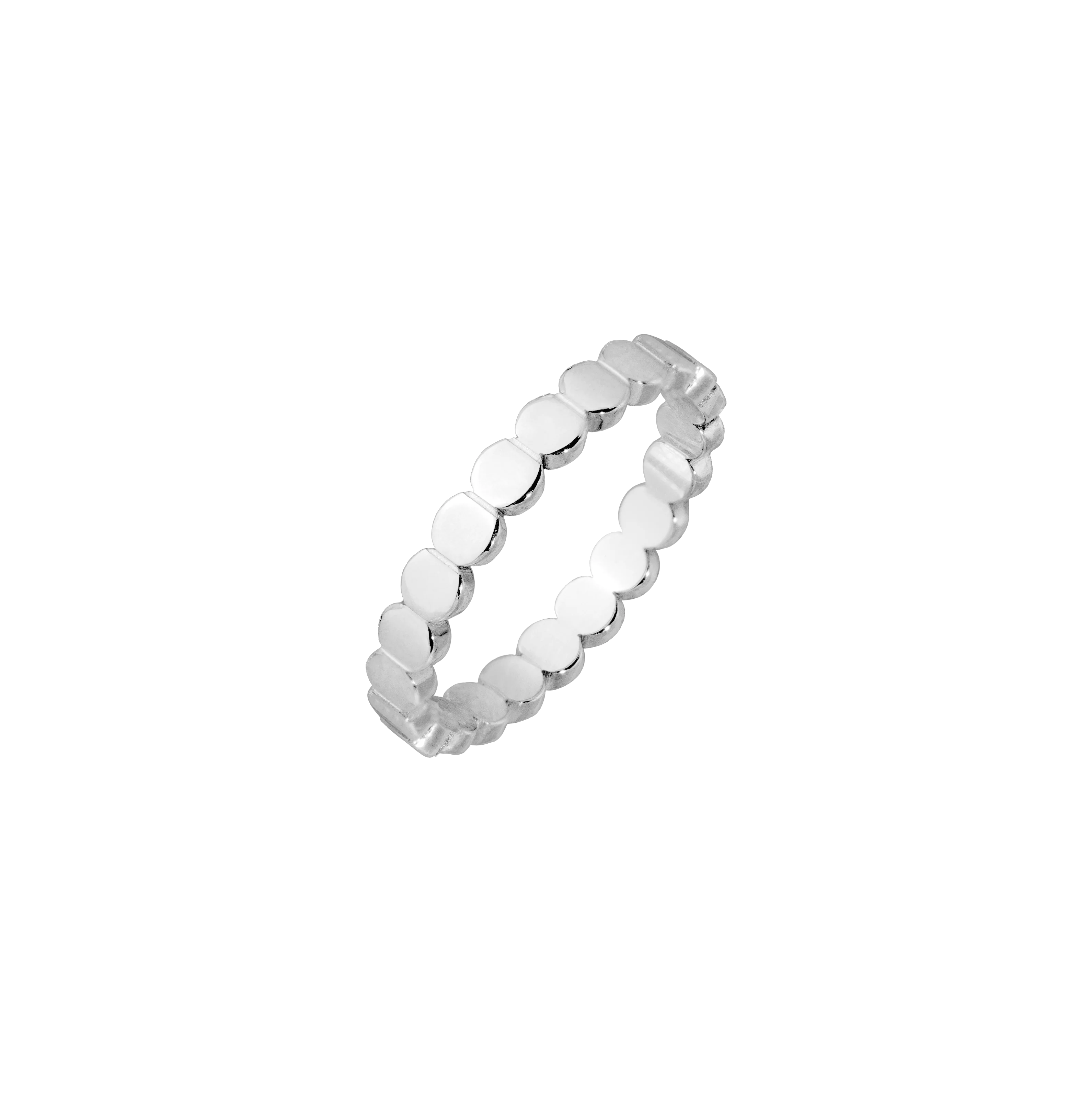 Small Circles Ring Silver