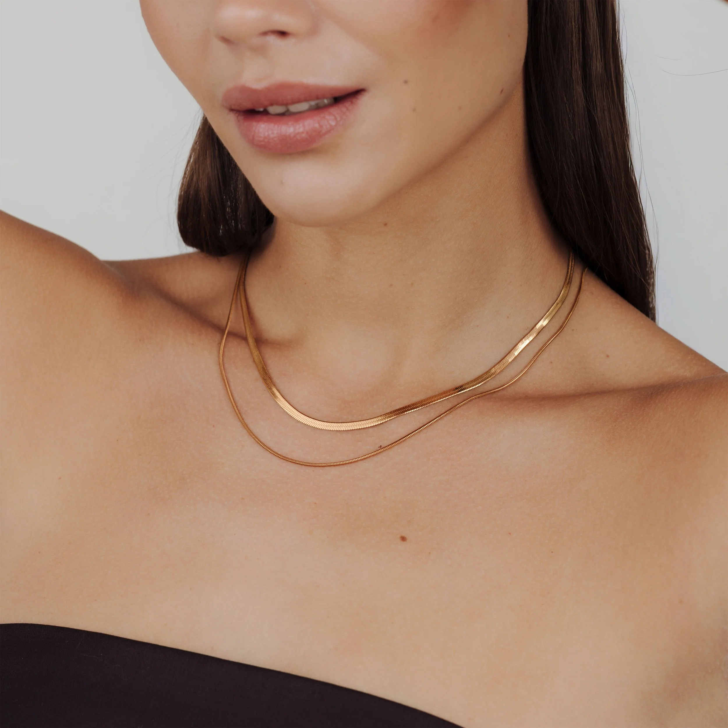 Snake Chain Bundle Rose Gold - Image 2