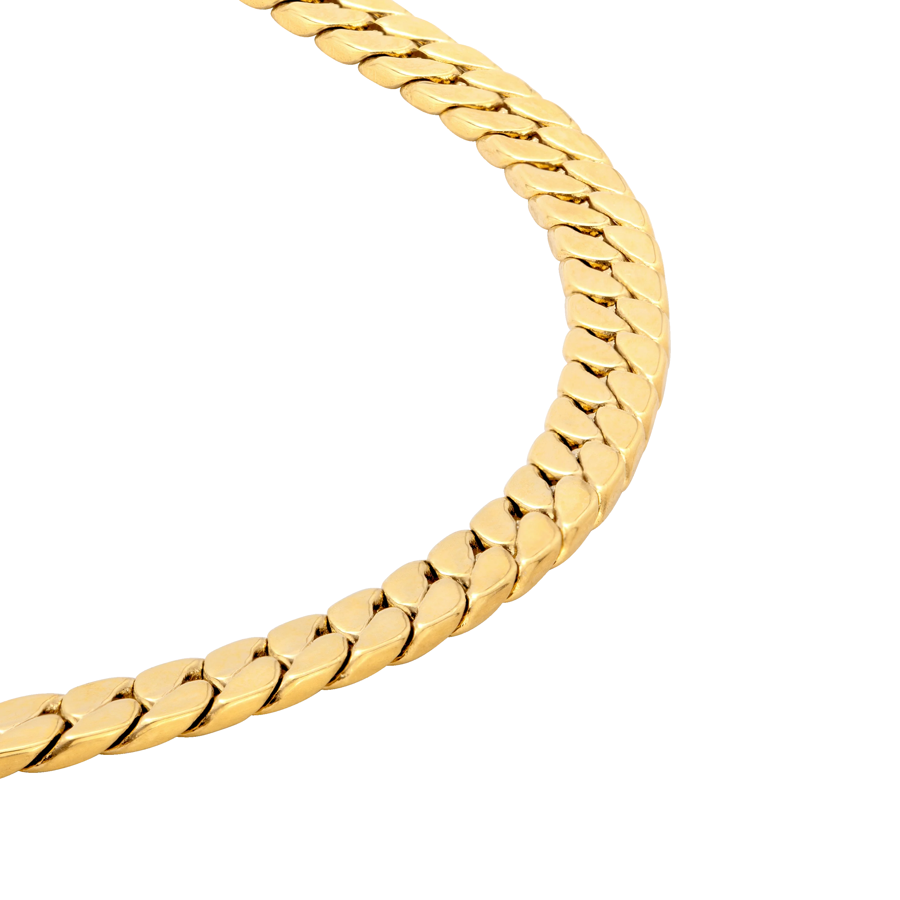 Snaked Necklace Gold - Image 4
