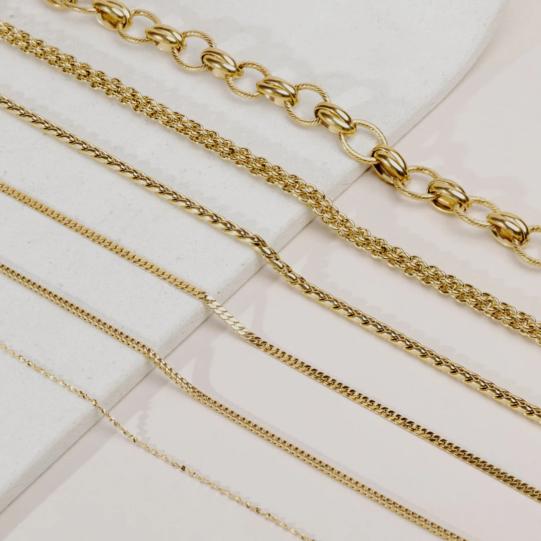 Snaked Necklace Gold - Image 7