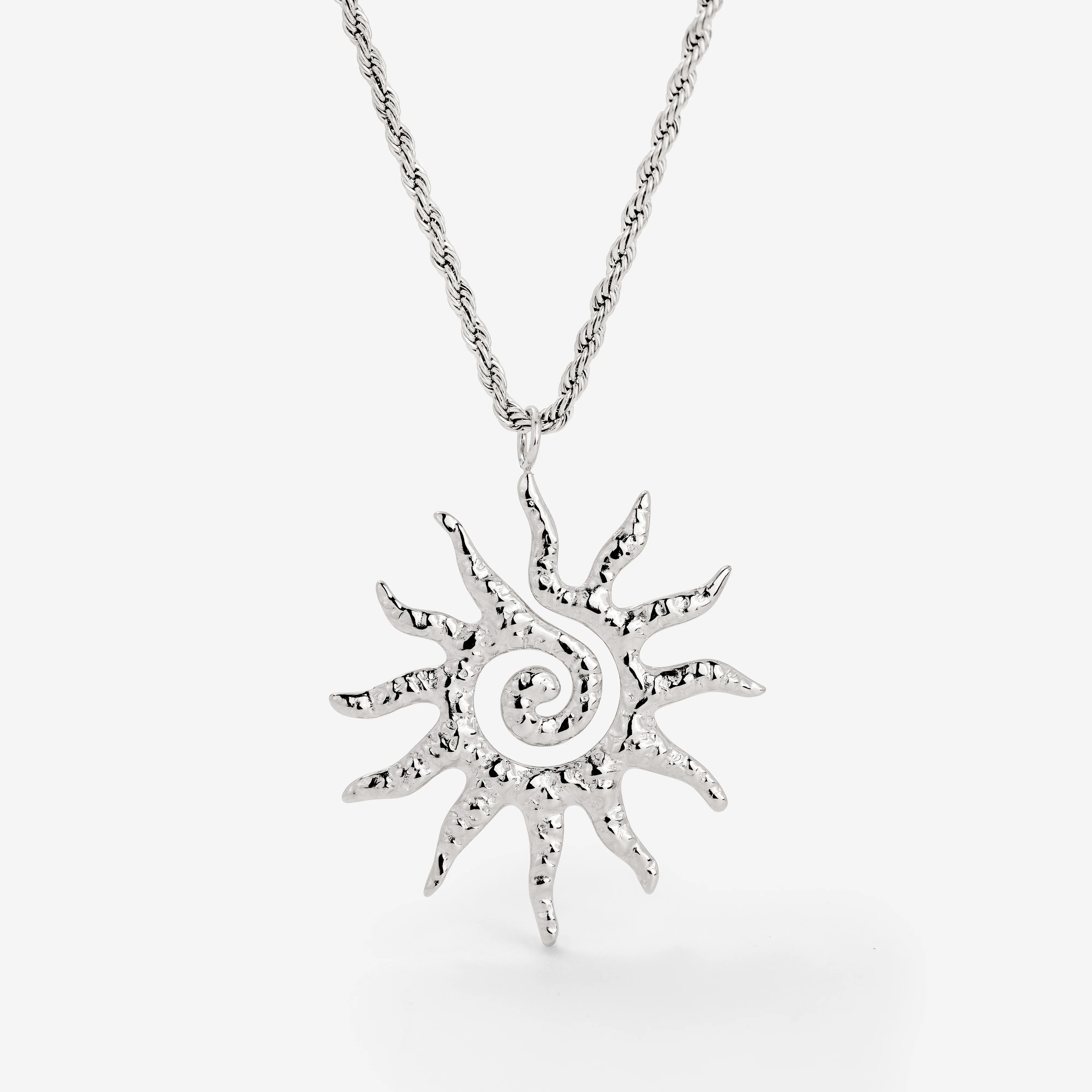 Soleil Necklace Silver