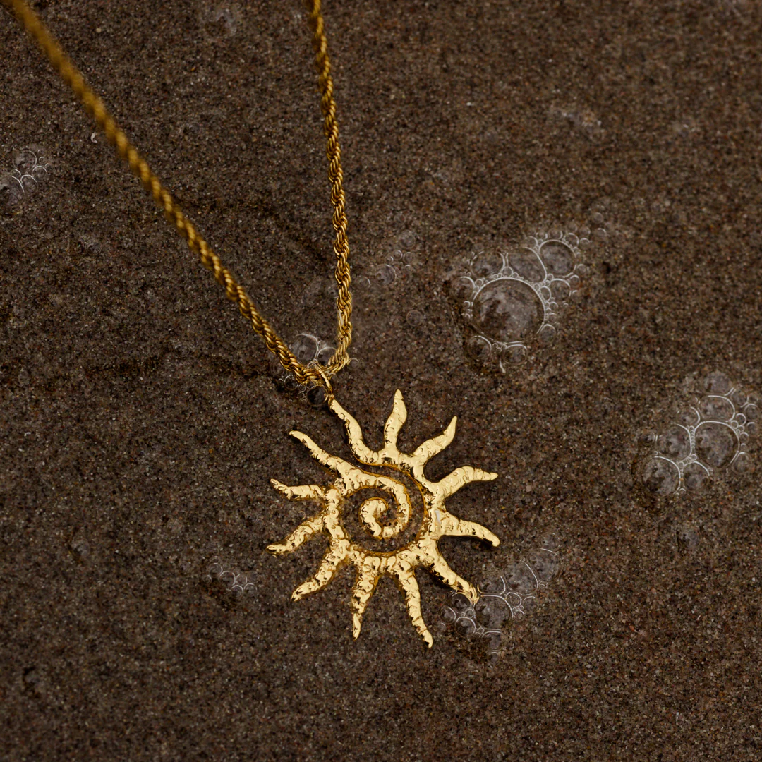Soleil Necklace Silver - Image 4