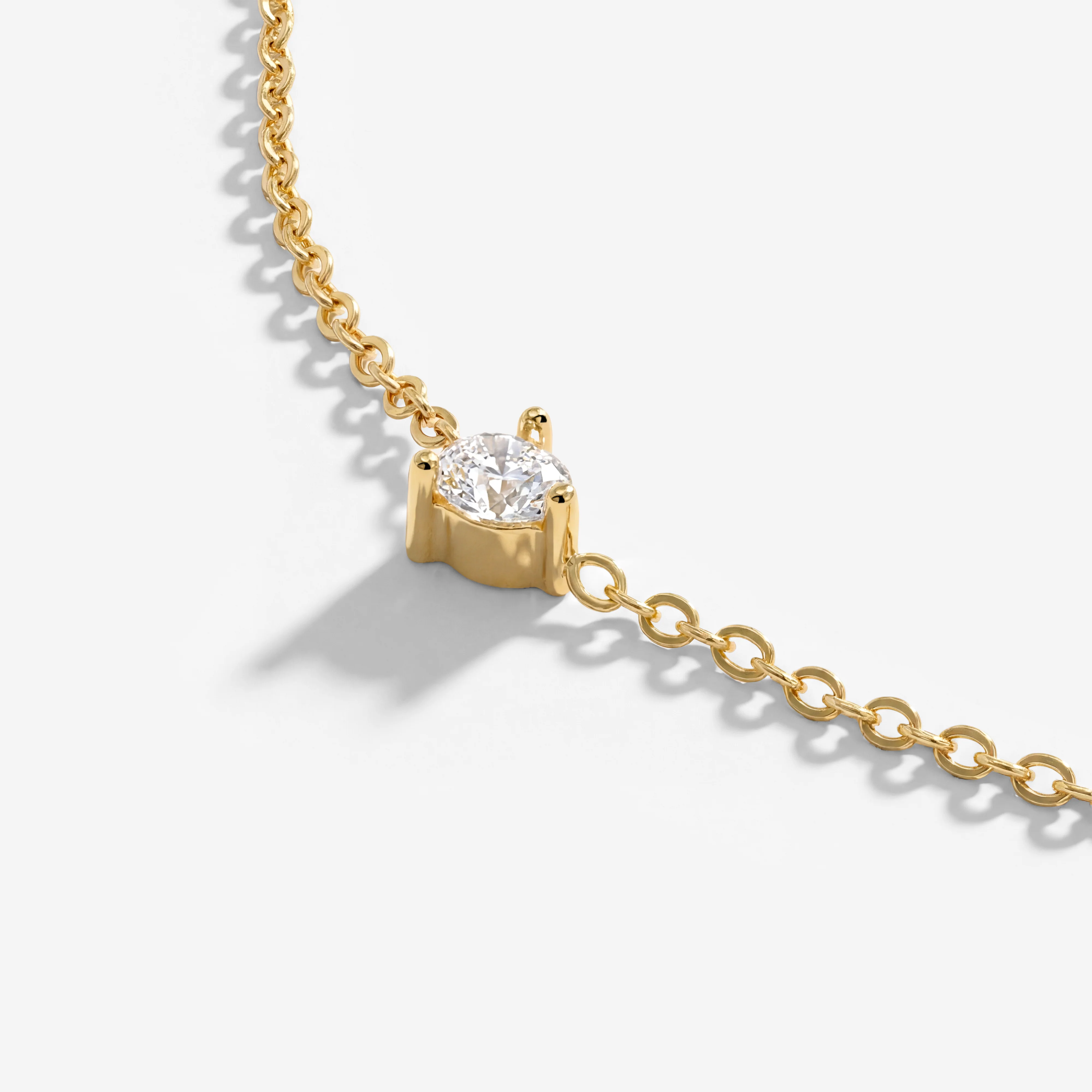 Solitaire Stone Choker Gold - Image 3