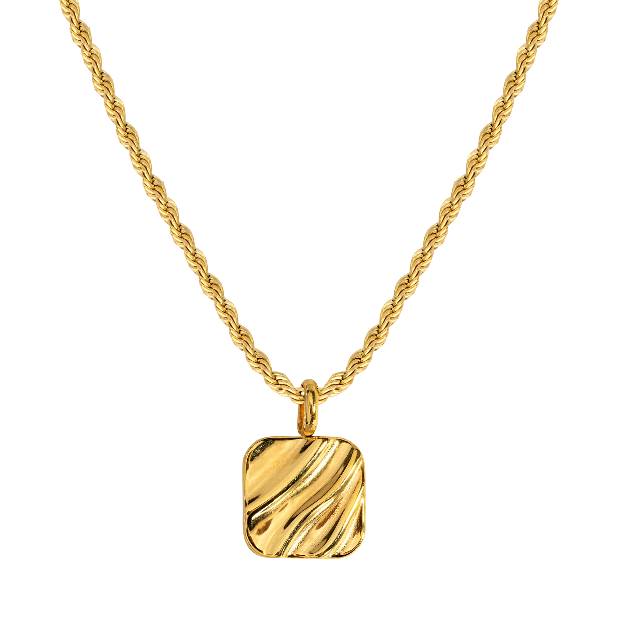 Sounds of the Sea Necklace Gold