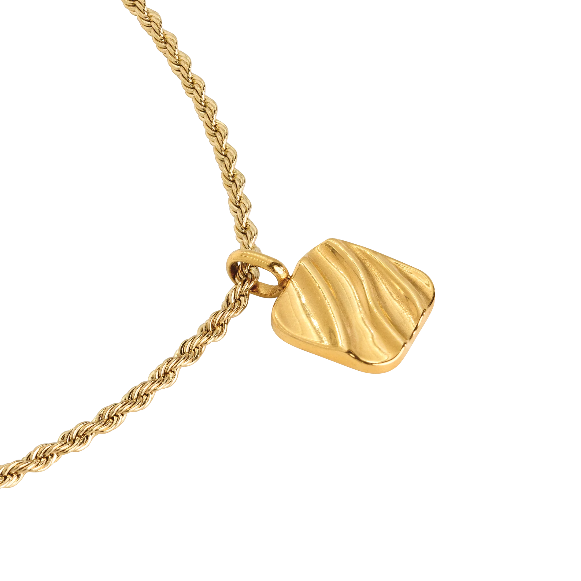 Sounds of the Sea Necklace Gold - Image 3