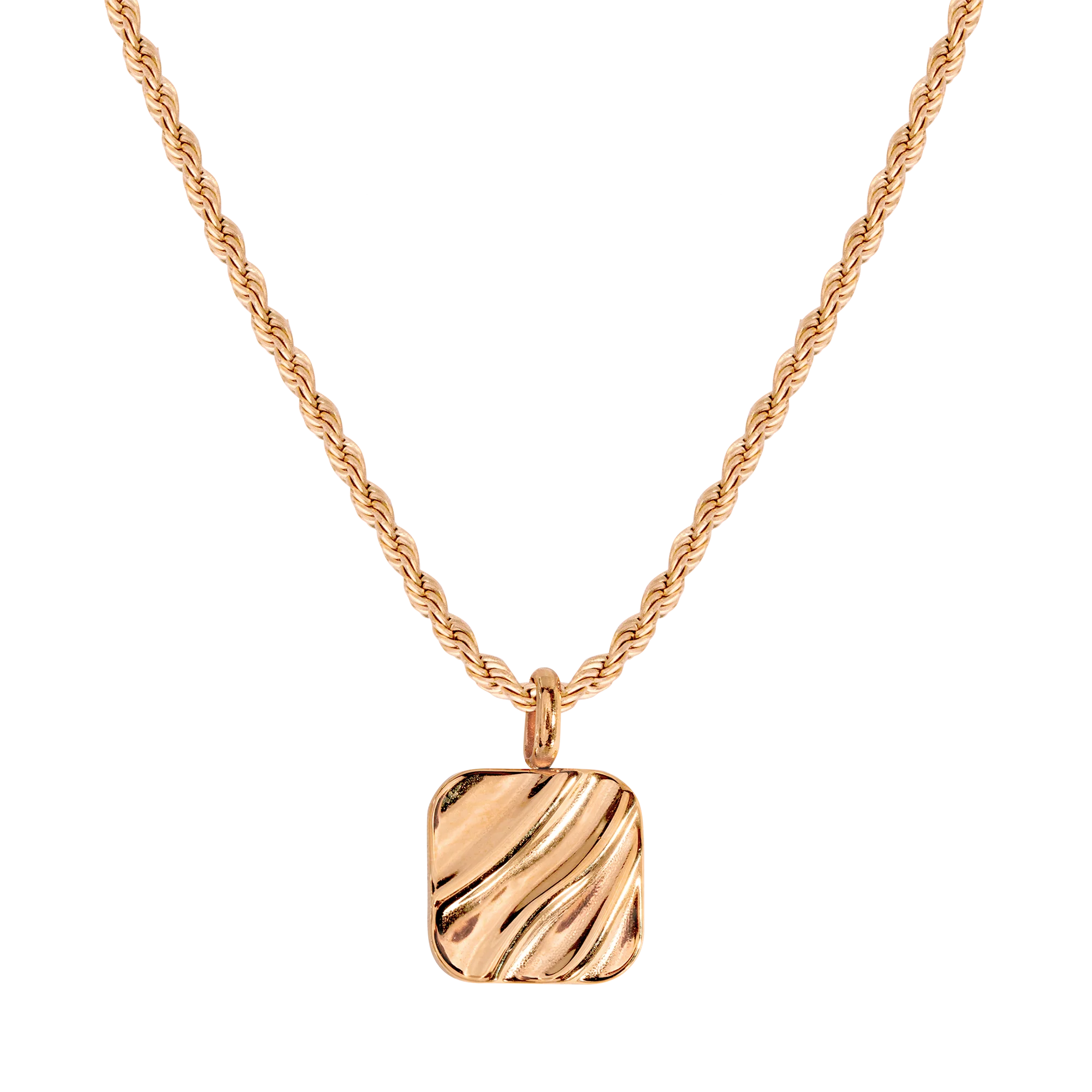 Sounds of the Sea Necklace Rose Gold
