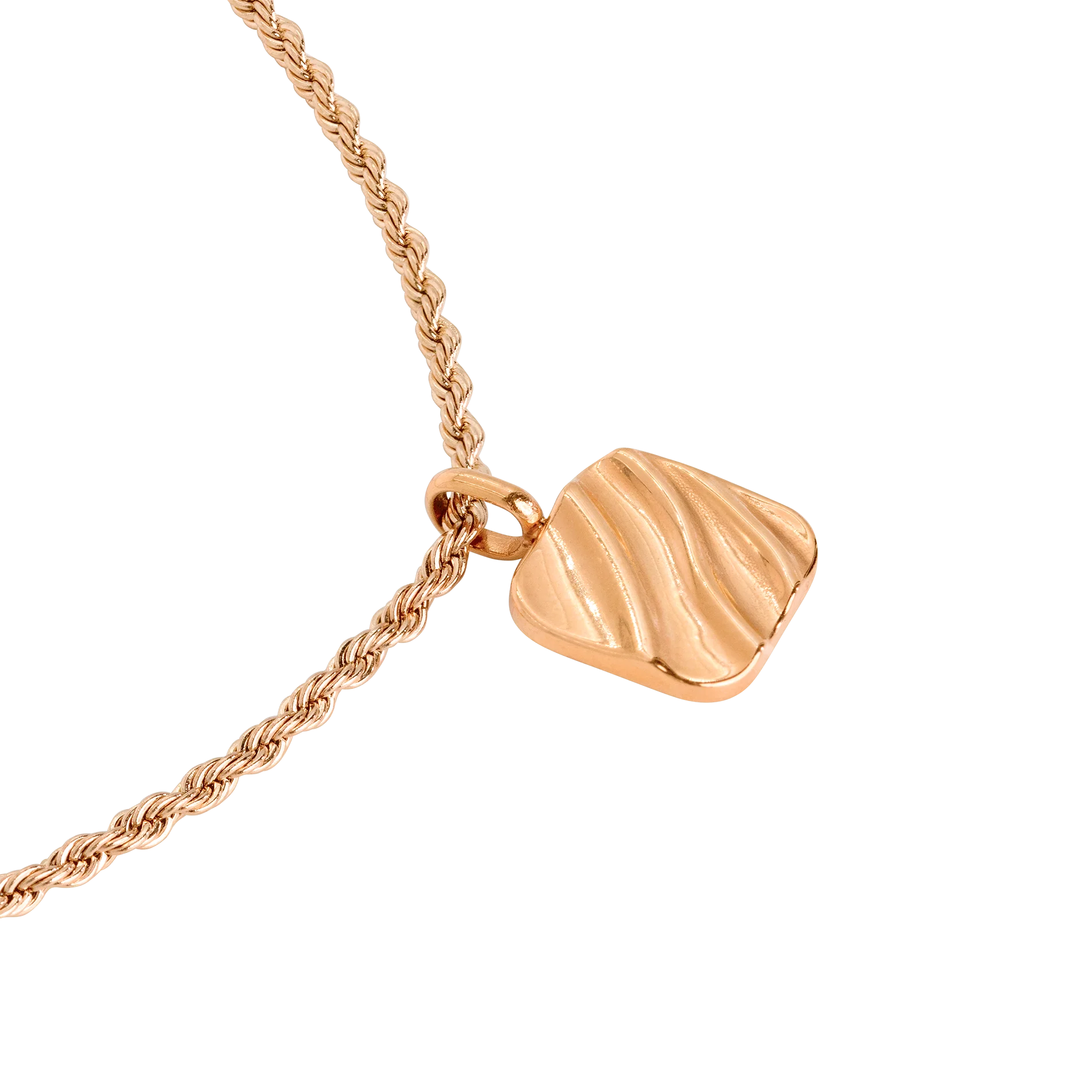 Sounds of the Sea Necklace Rose Gold - Image 3