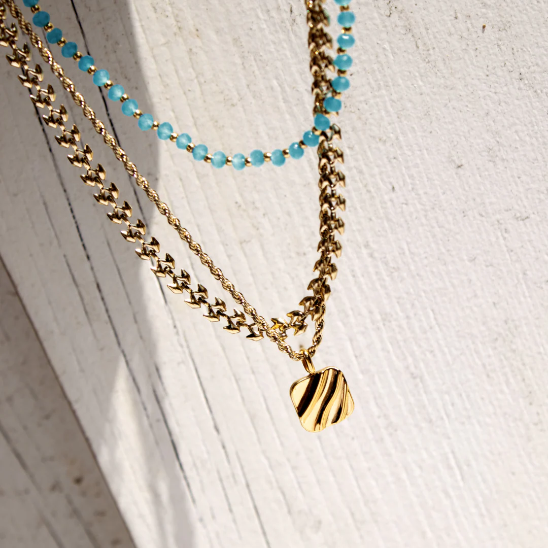 Sounds of the Sea Necklace Rose Gold - Image 4