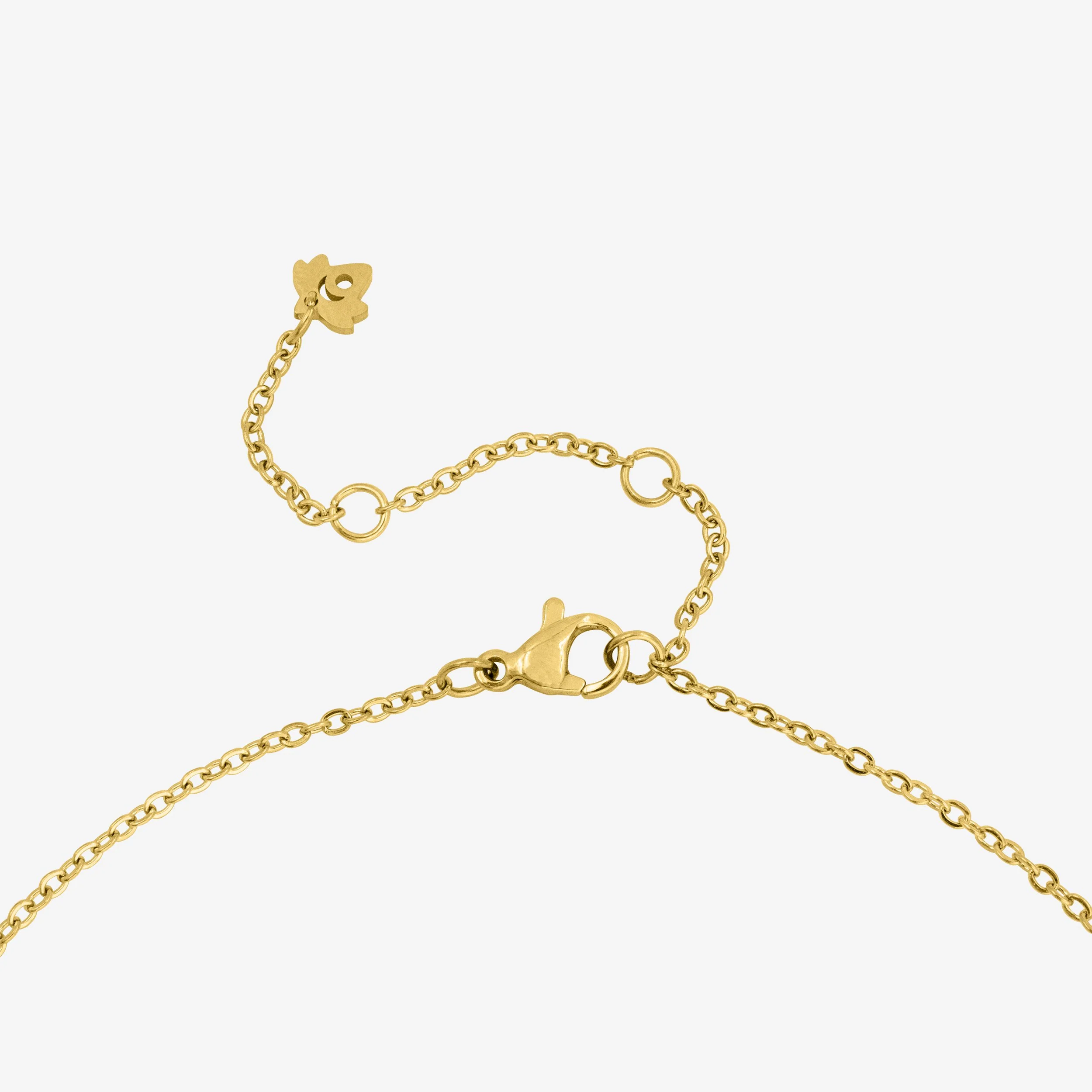 Sparkle Necklace Gold - Image 4