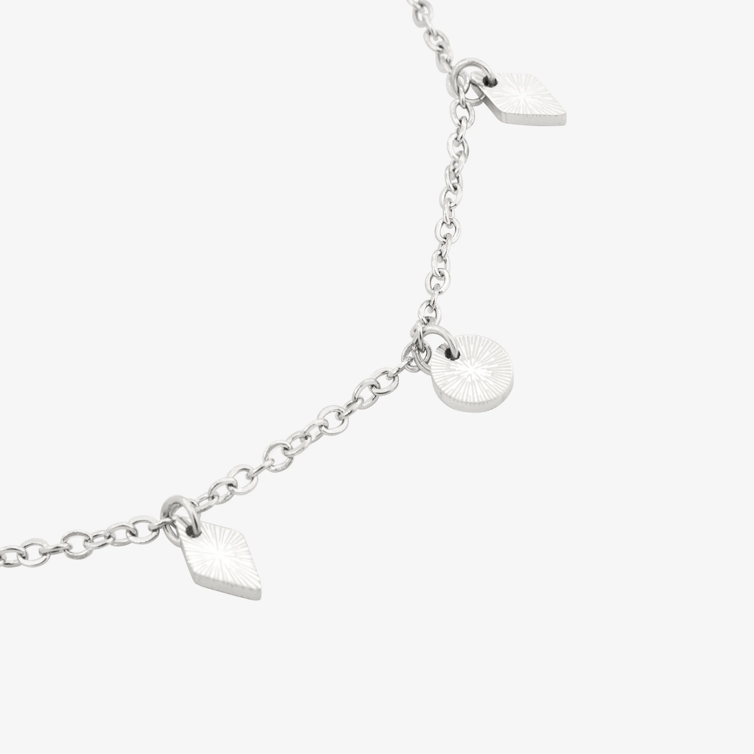 Sparkle Necklace Silver - Image 3