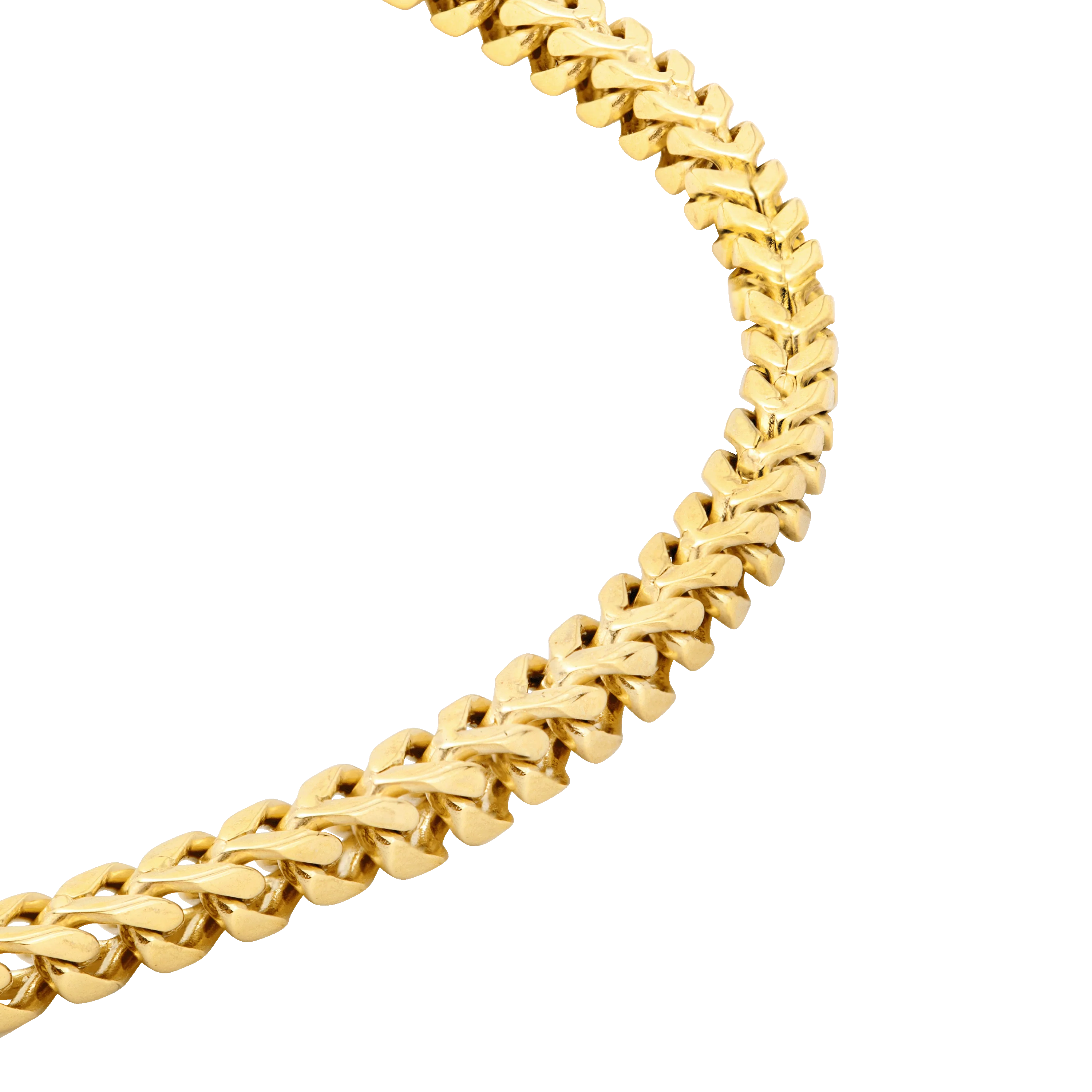 Spiga Chain Necklace Gold - Image 4