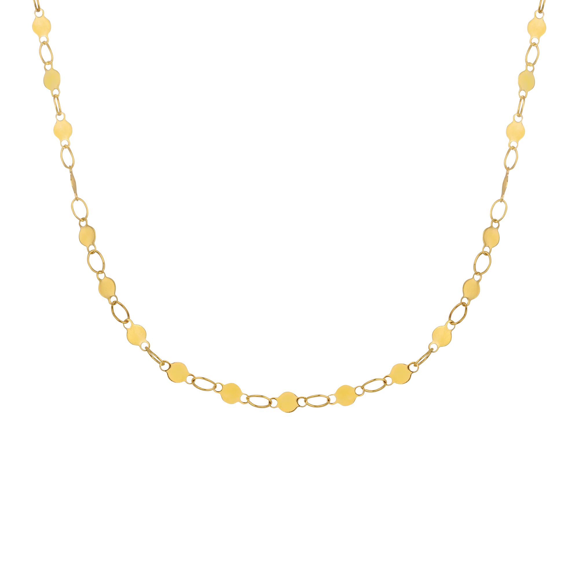 Spring Babe Necklace Gold