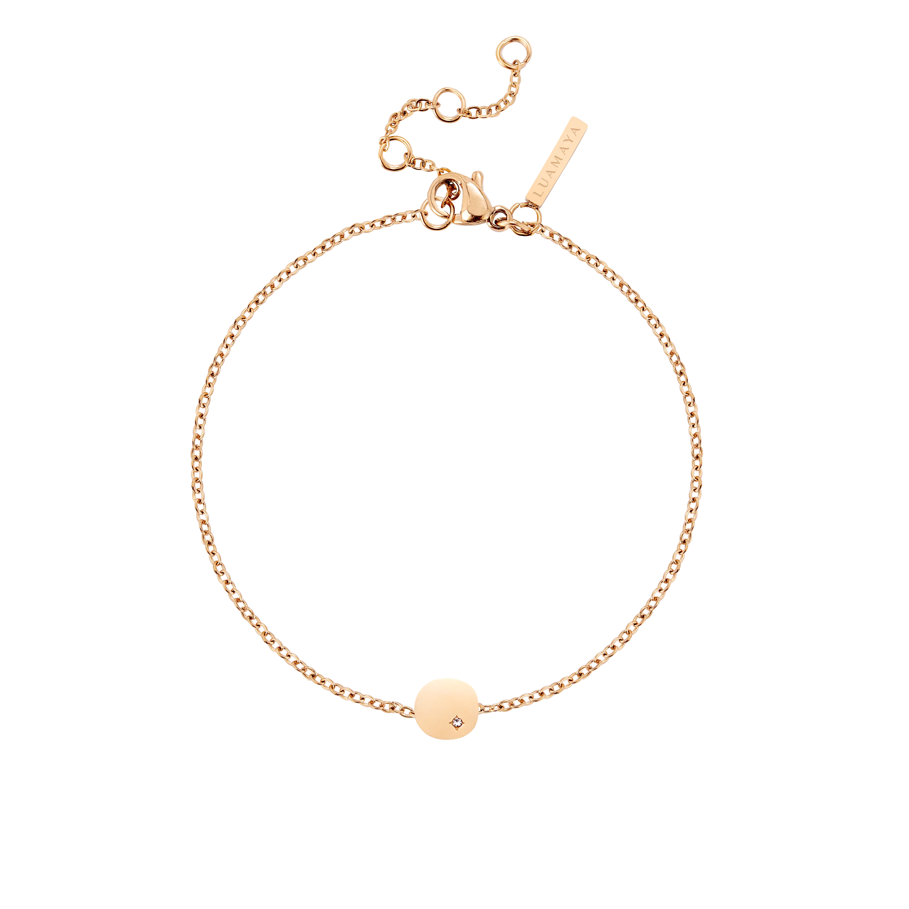 Spring Bling Bracelet Rose Gold