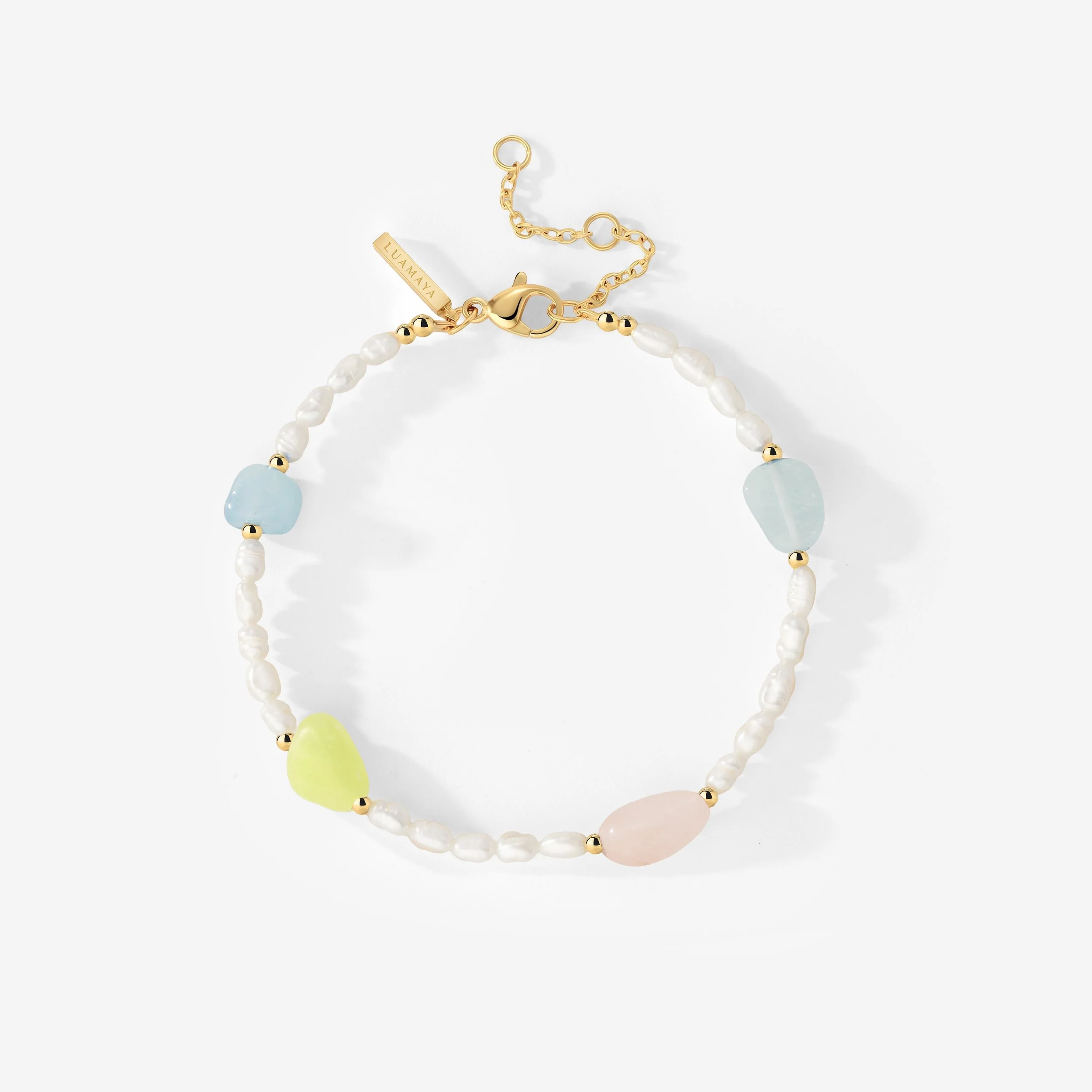 Spring Pastels Bracelet Gold