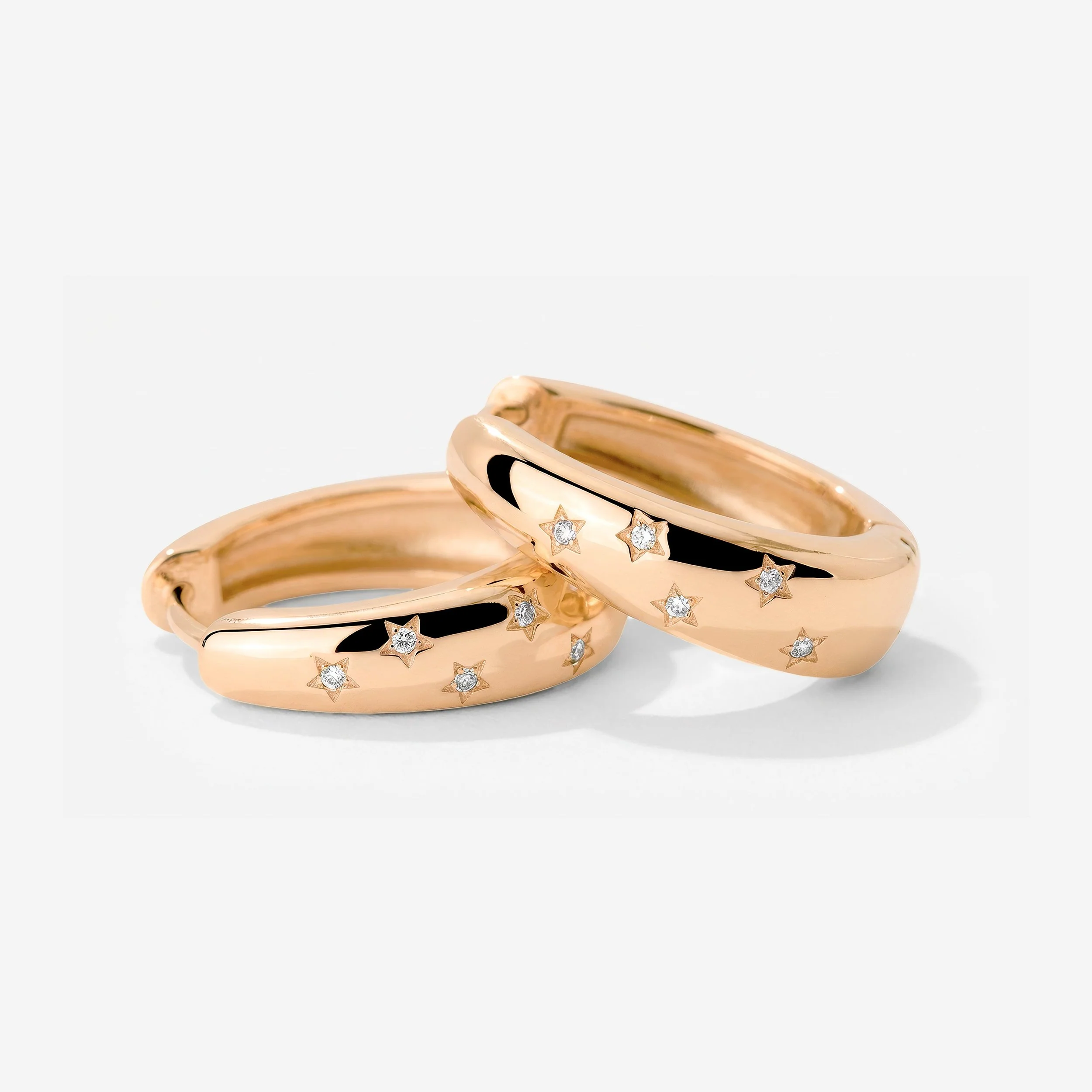 Starstruck Hoops Rose Gold - Image 5