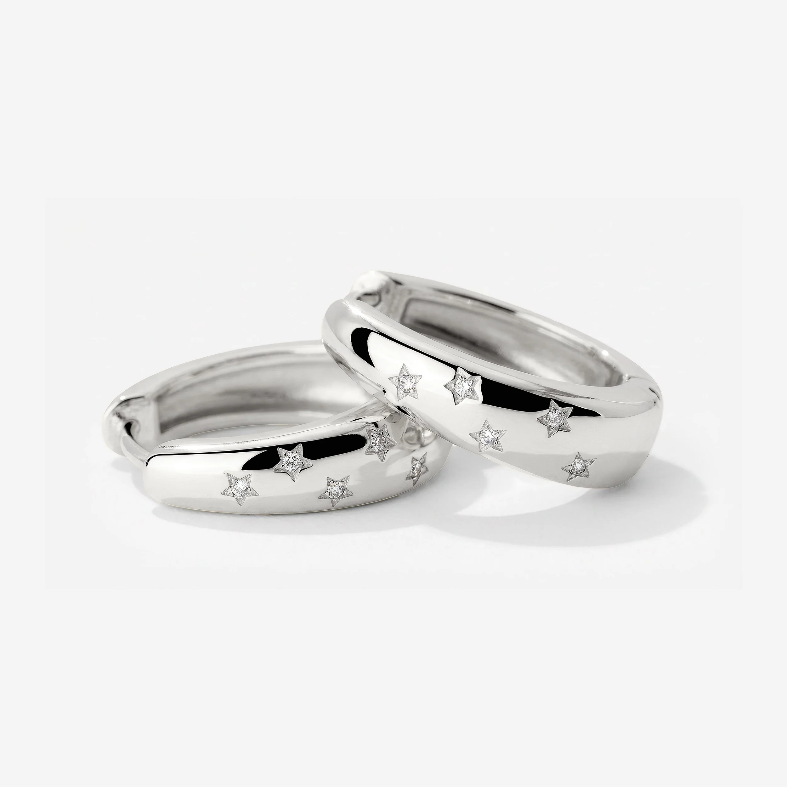 Starstruck Hoops Silver - Image 5