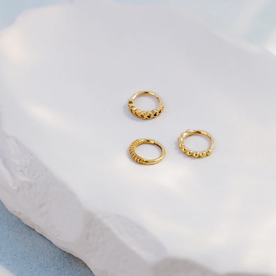 Striped Piercing Gold - Image 5