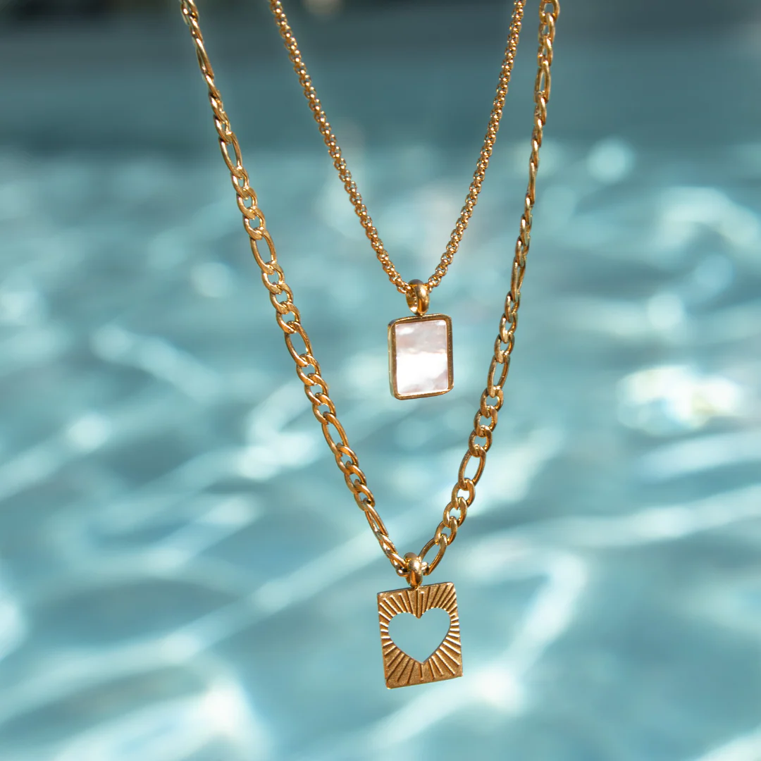 Summer Luv Necklace Silver - Image 3