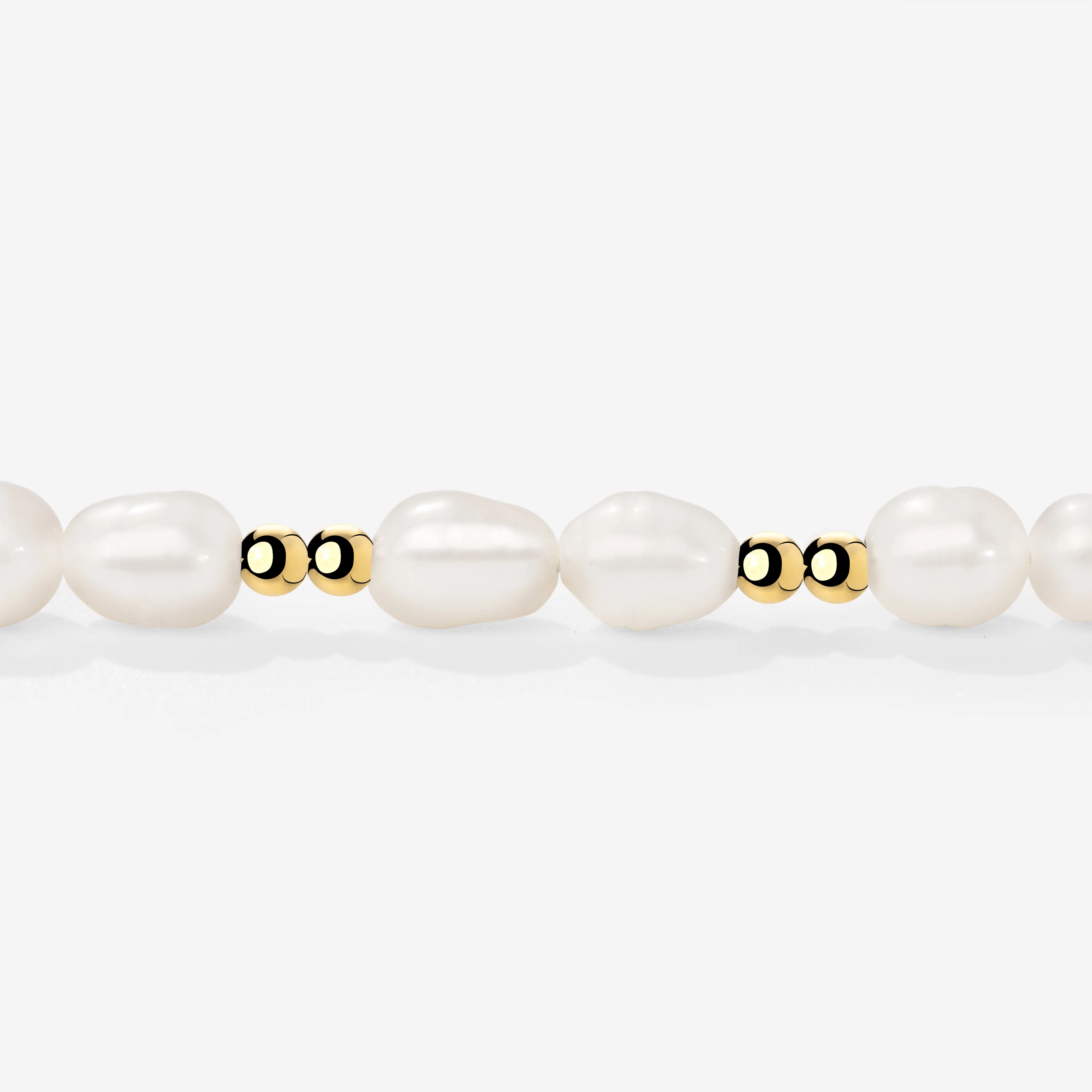 Summertime Pearl Bracelet Gold - Image 5