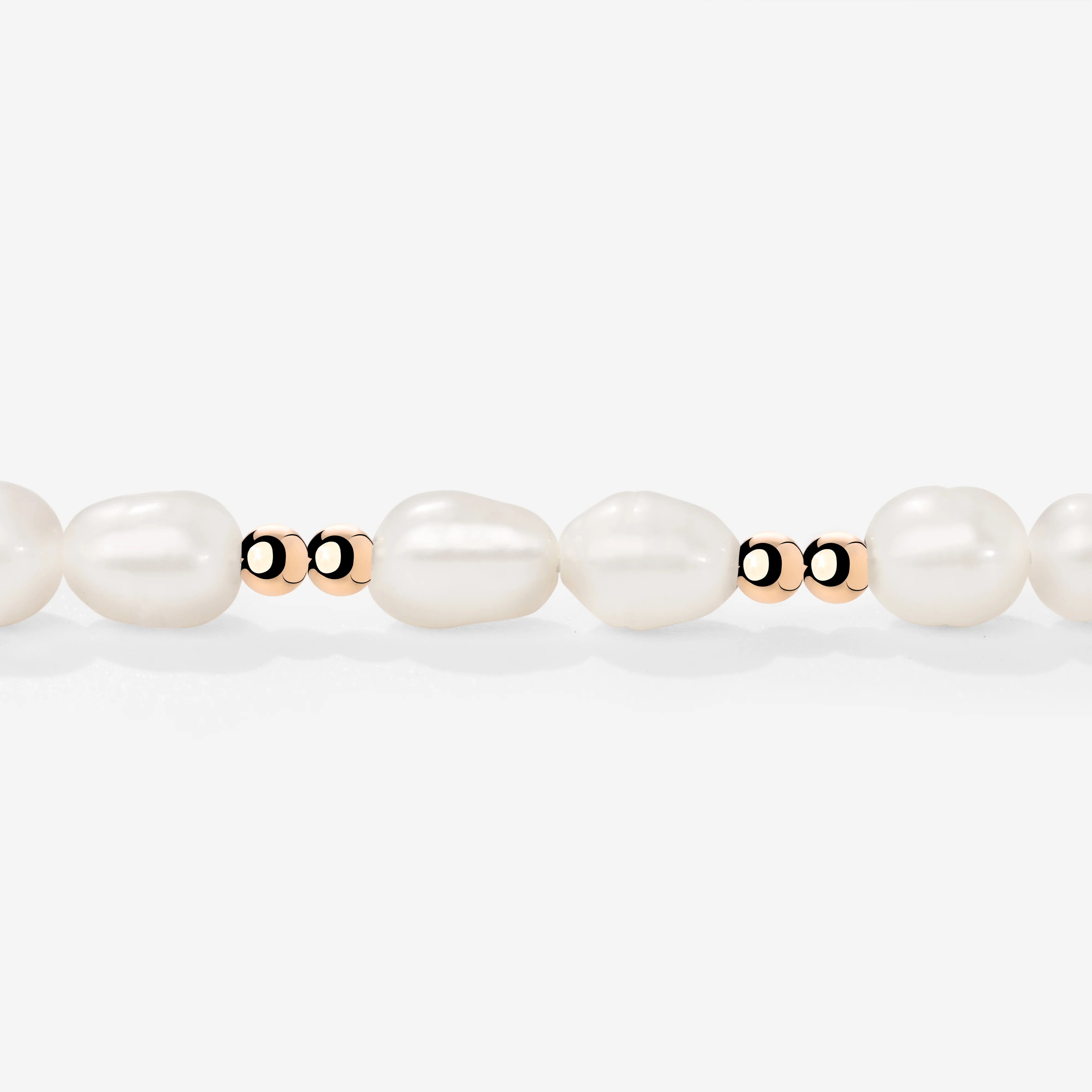 Summertime Pearl Bracelet Rose Gold - Image 3