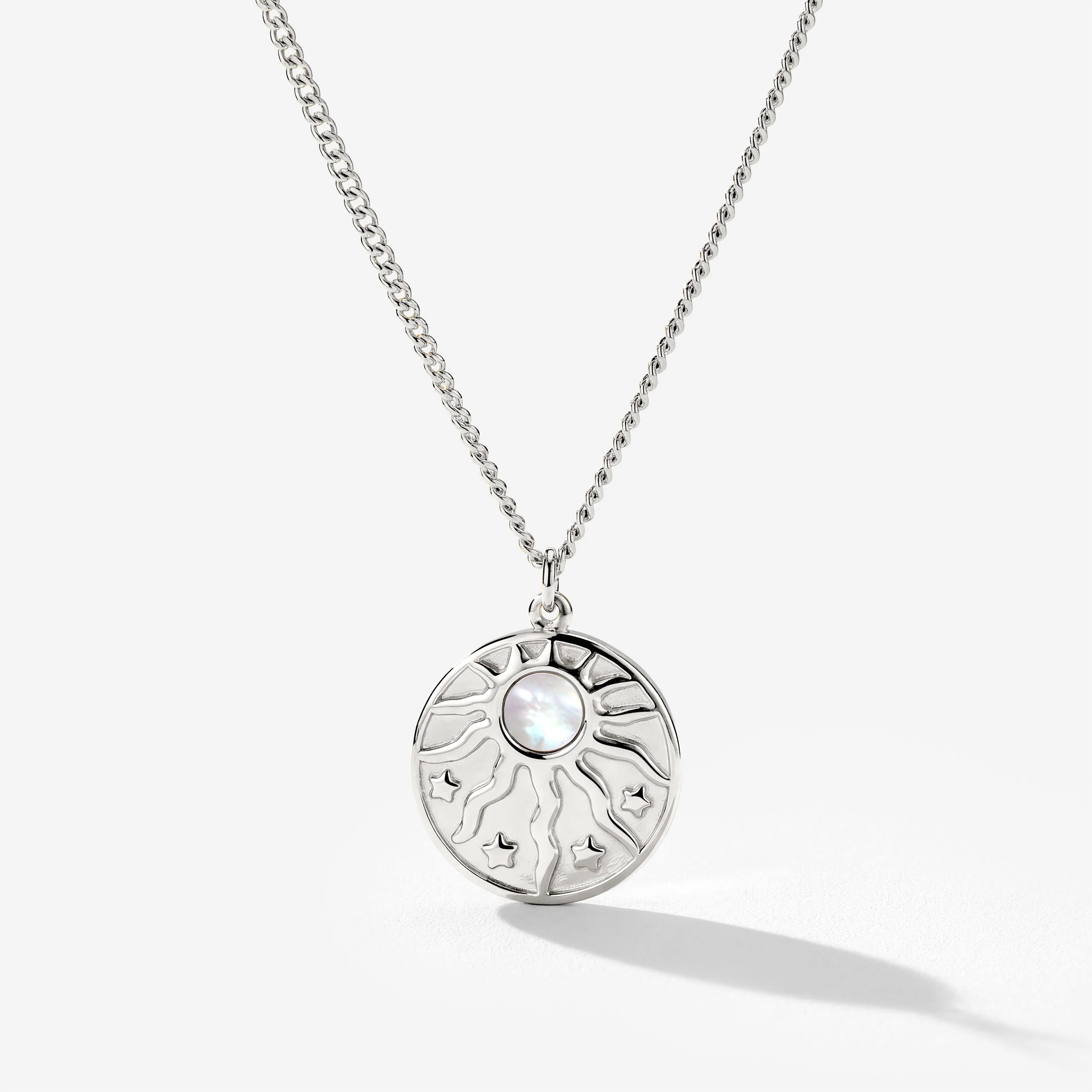 Sun Chaser Necklace Silver