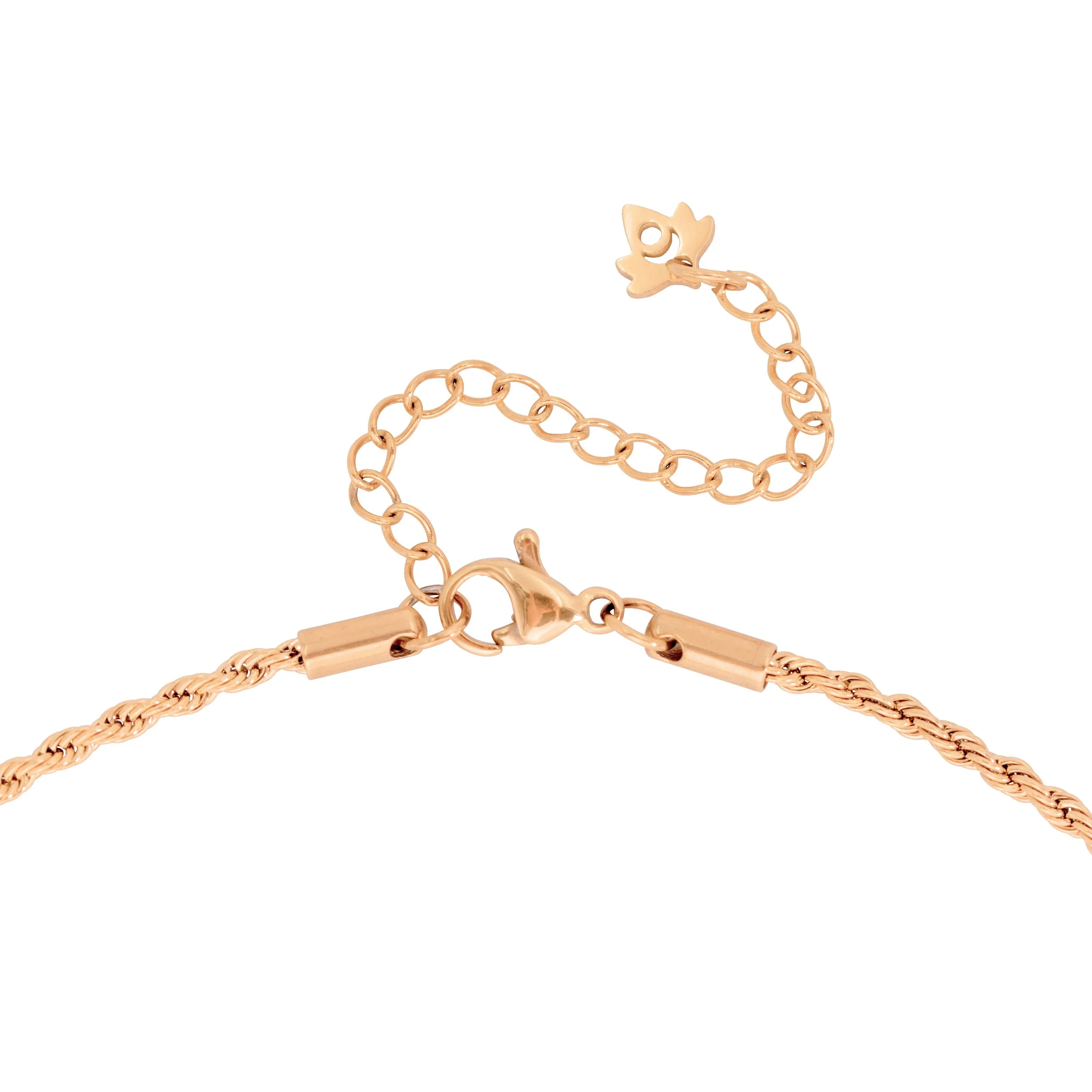 Sun Lover Pendant Necklace Rose Gold - Image 7
