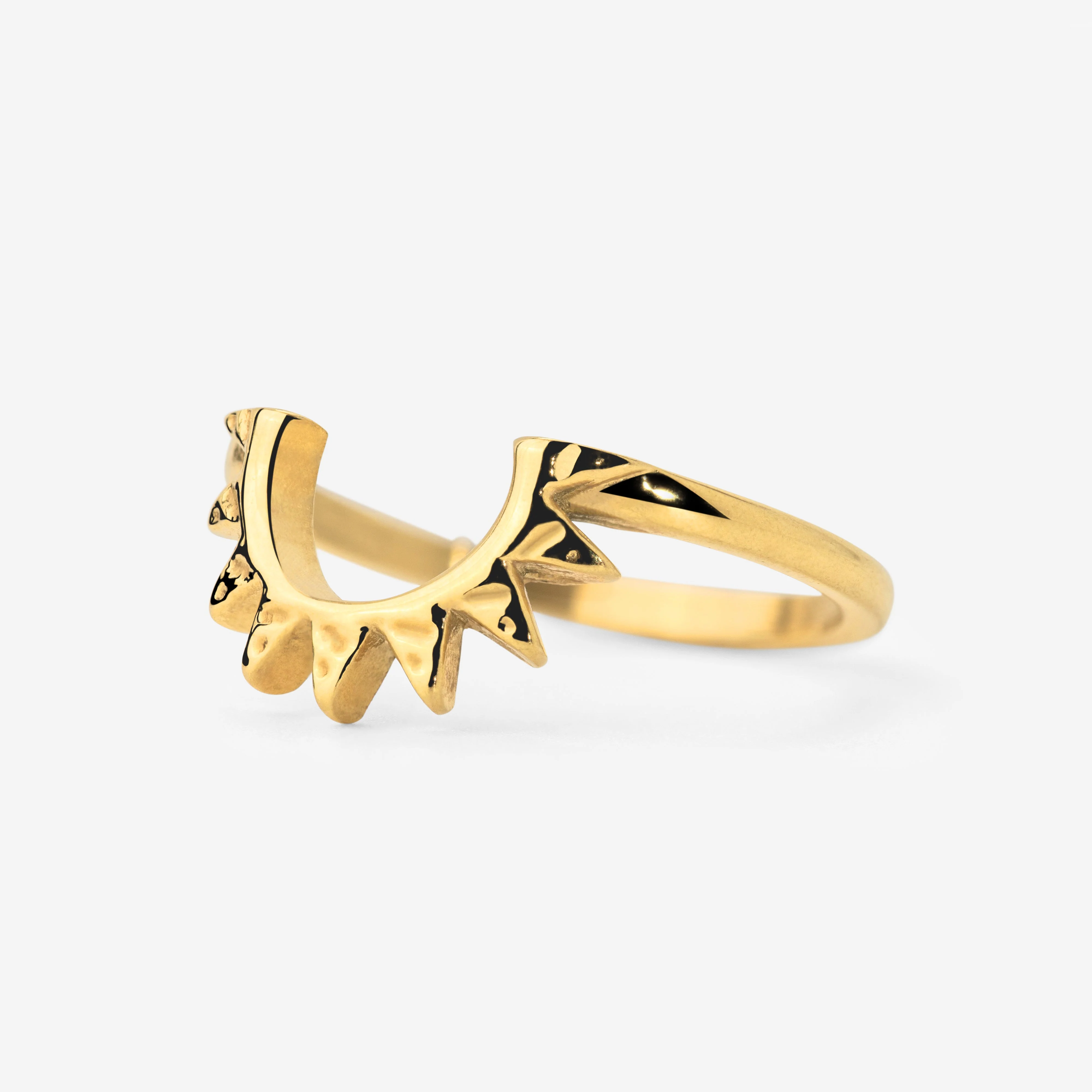 Sun Ray Ring Gold - Image 5