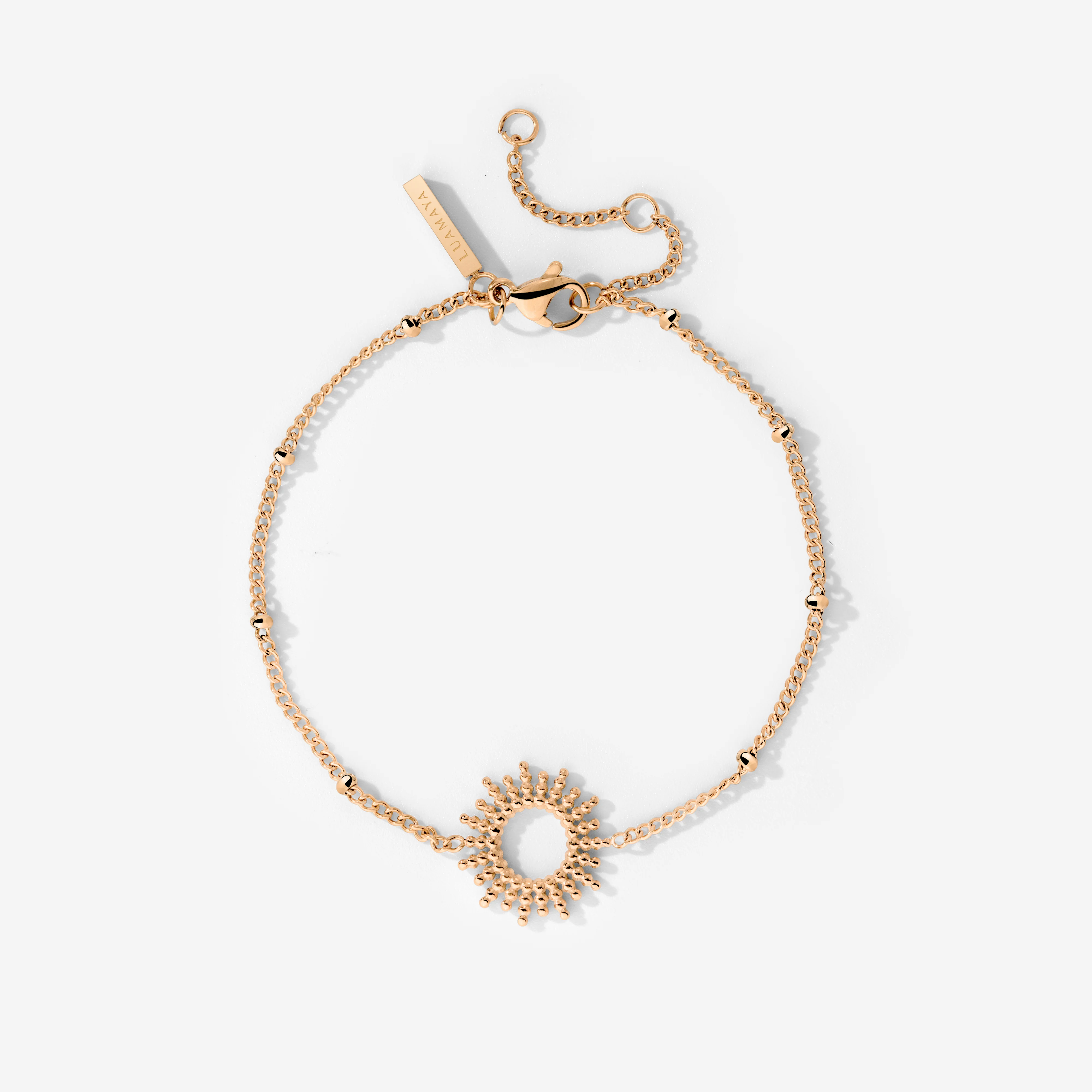 Sunny Beads Bracelet Rose Gold