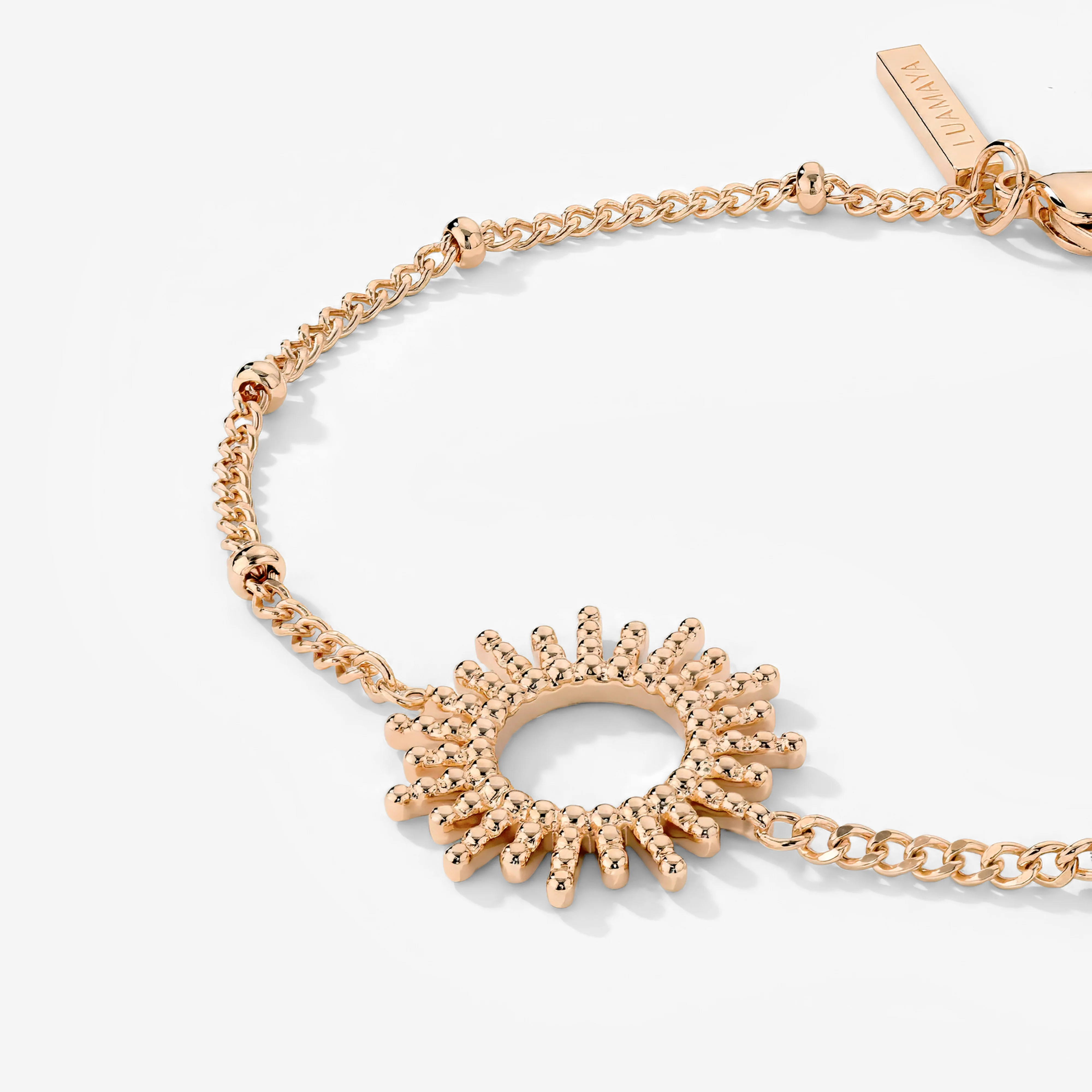 Sunny Beads Bracelet Rose Gold - Image 3