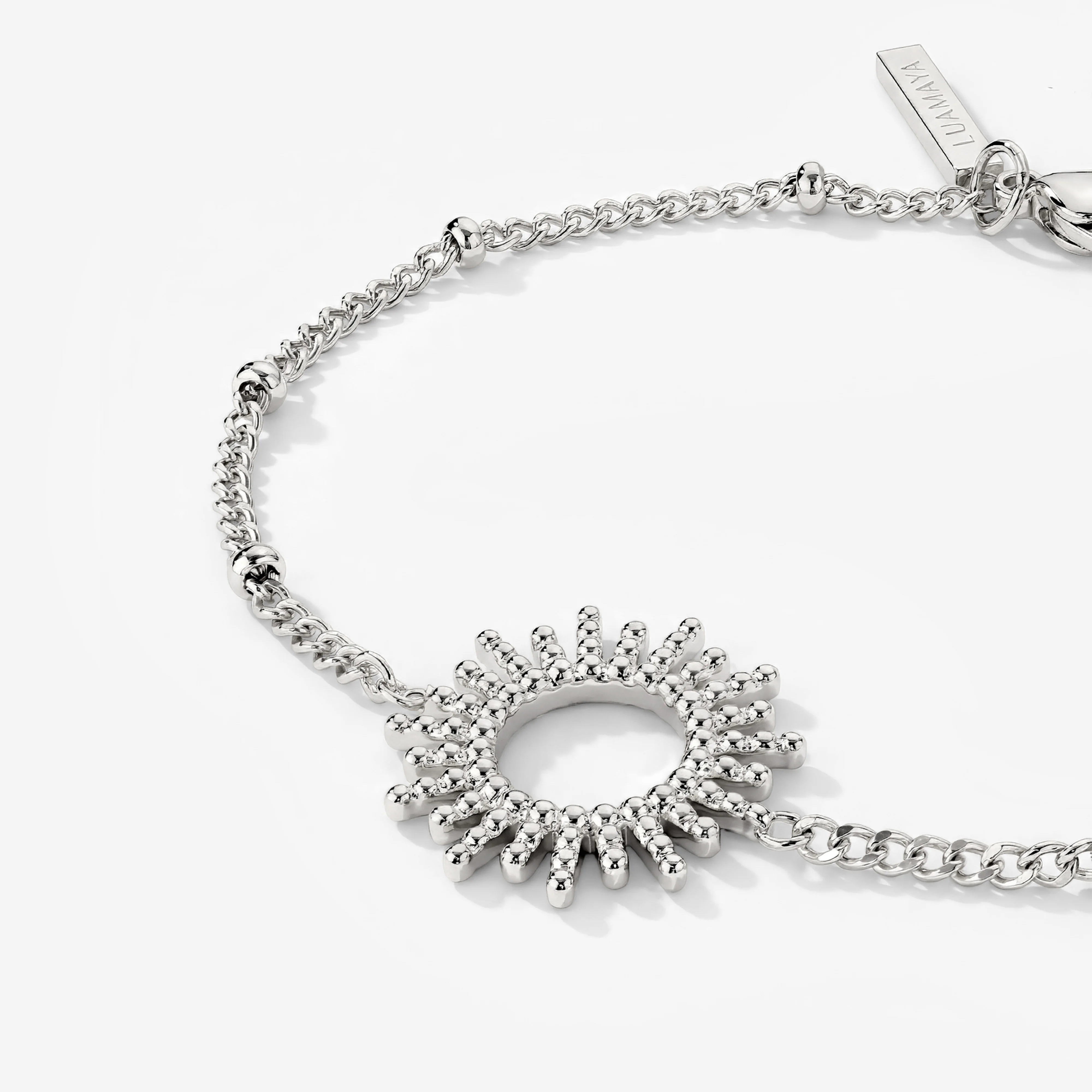 Sunny Beads Bracelet Silver - Image 3
