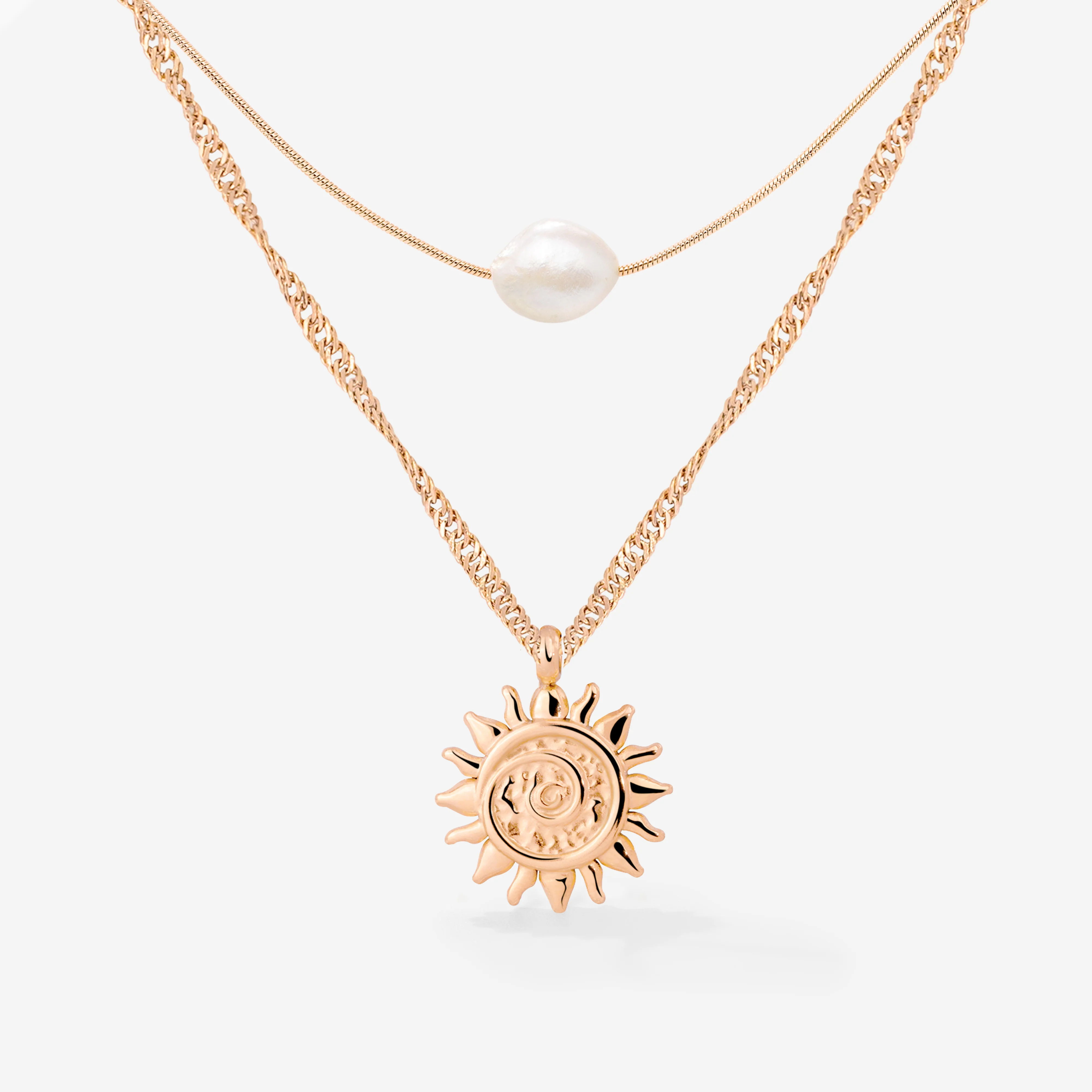 Sunny Pearls Bundle Rose Gold