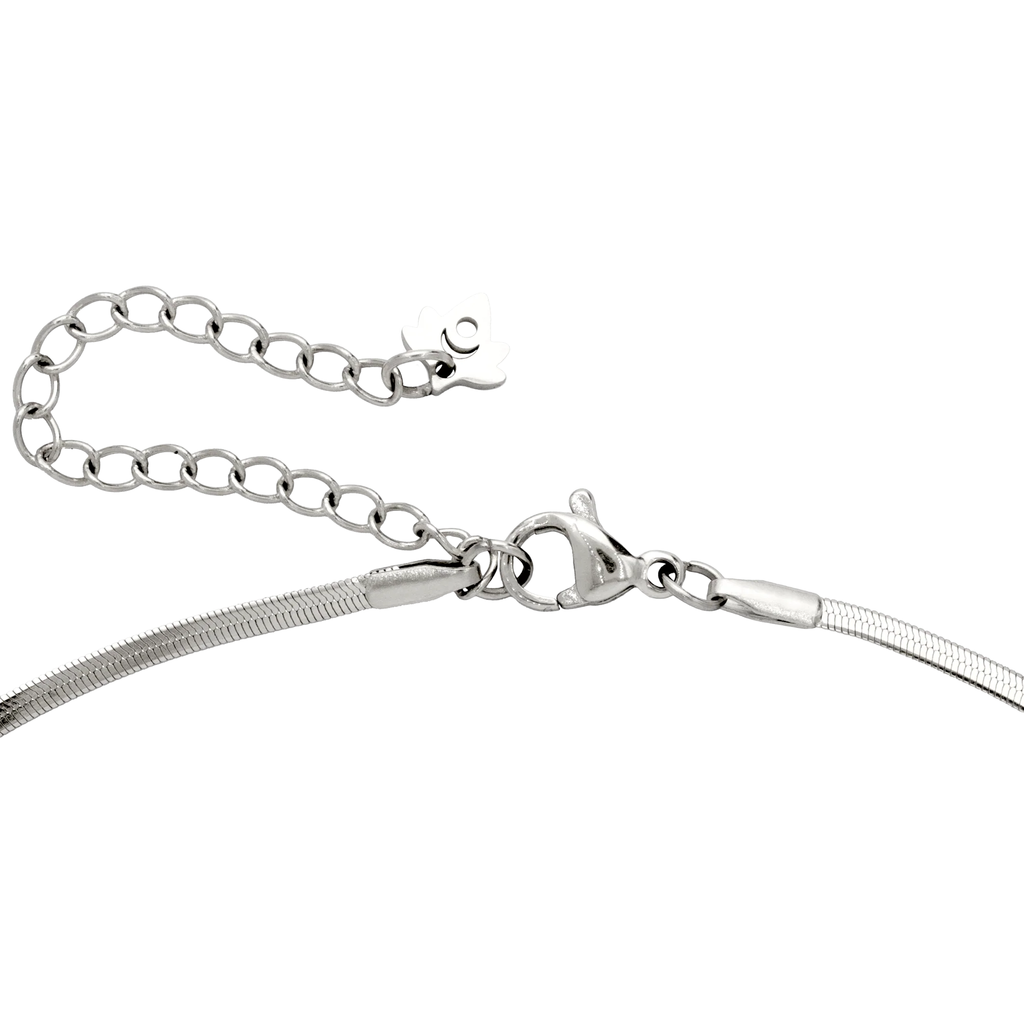 Sweet Bow Necklace Silver - Image 5