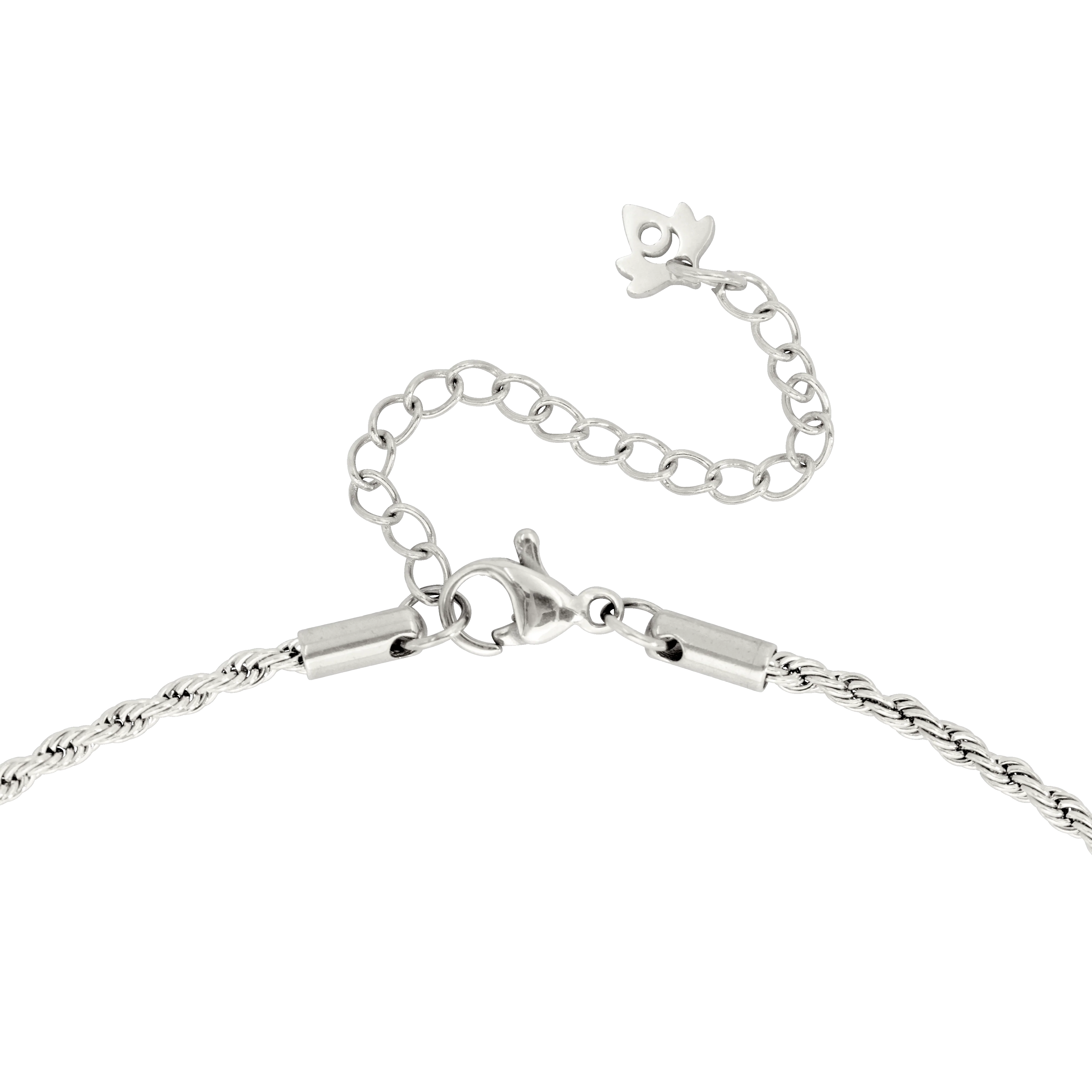 Sweet Swirl Necklace Silver - Image 5