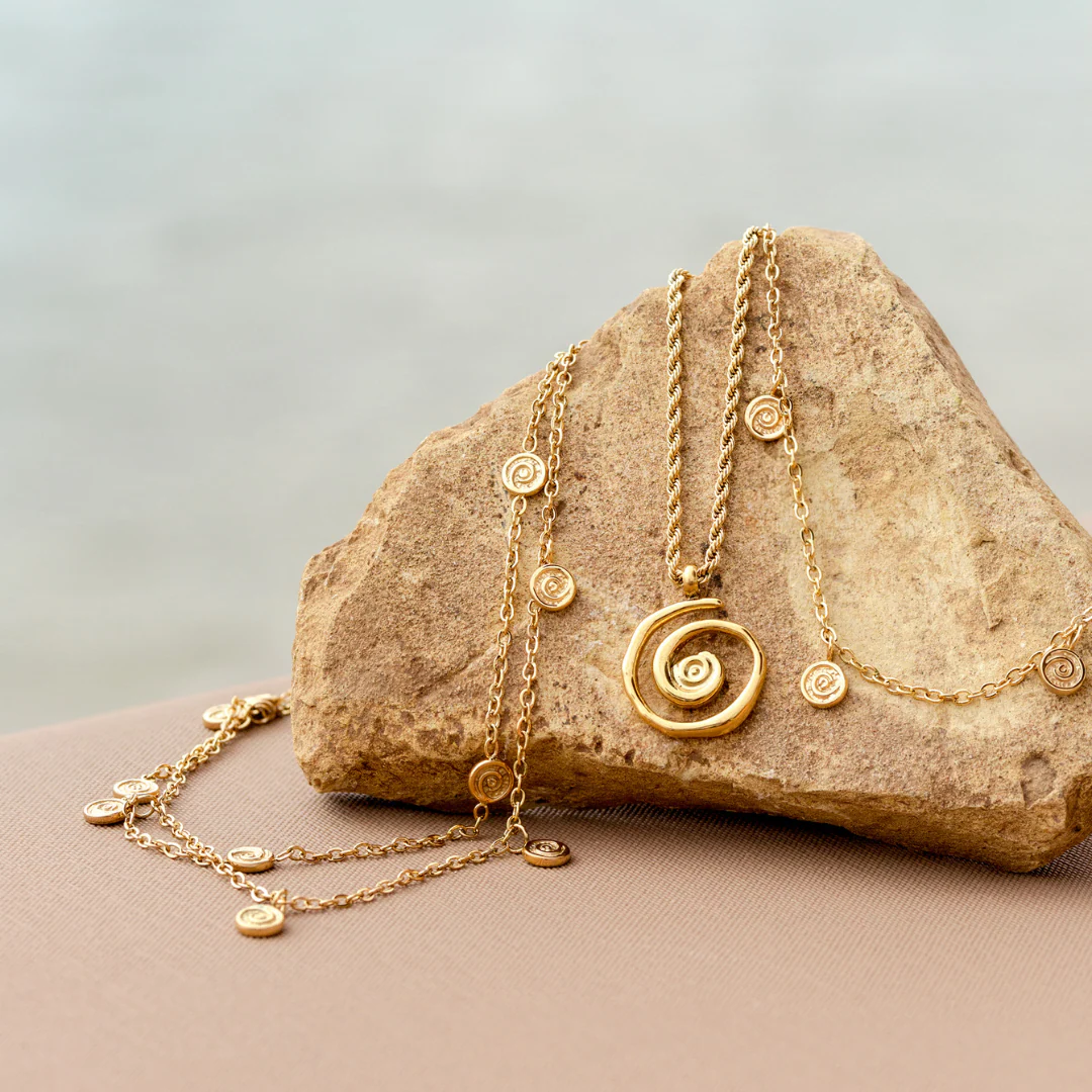 Sweet Swirl Necklace Silver - Image 6