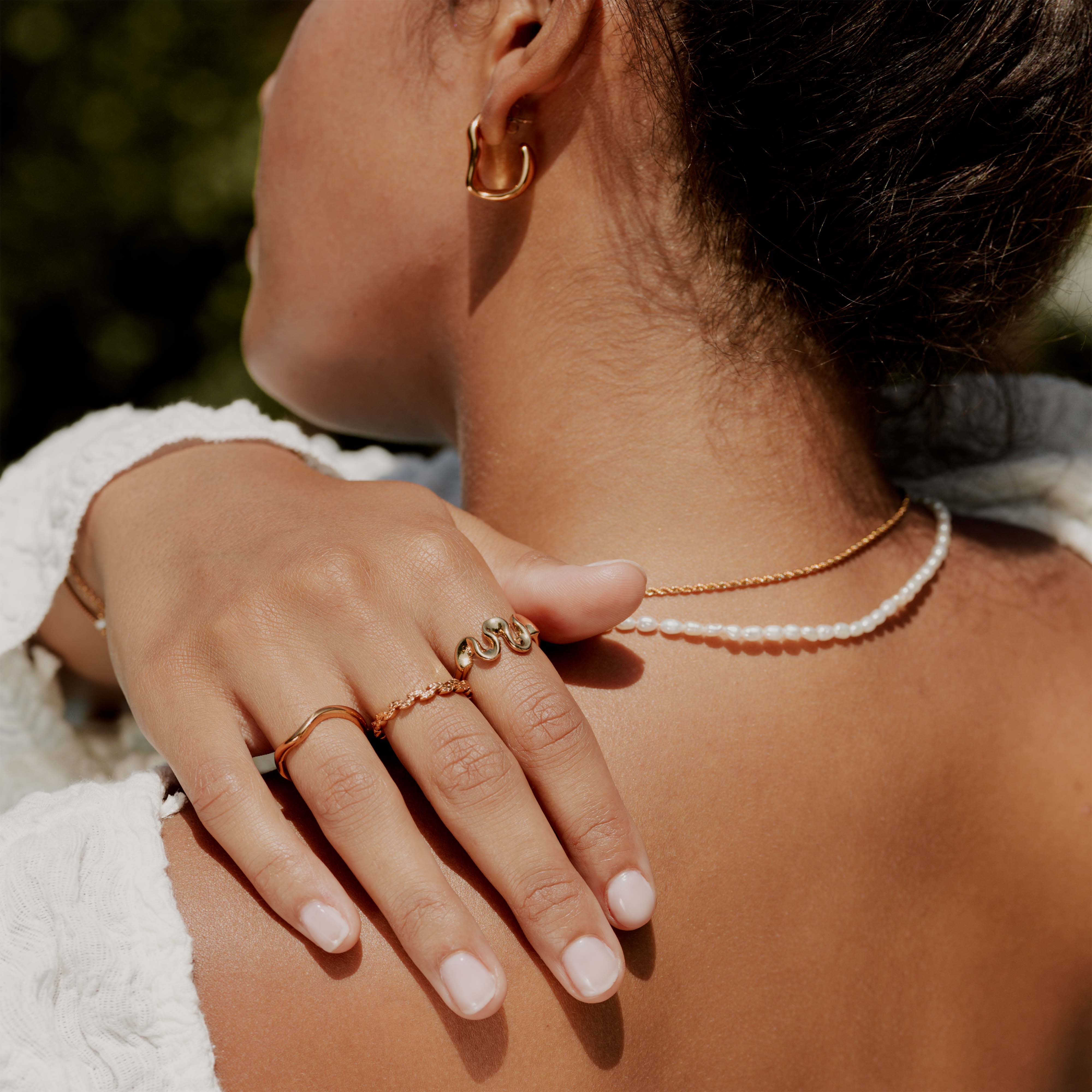 Swirl Ring Rose Gold - Image 2