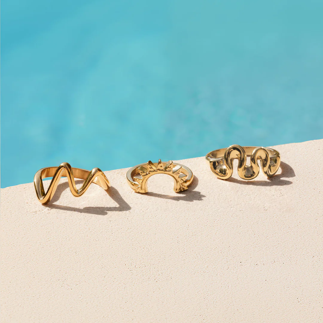 Swirl Ring Rose Gold - Image 3