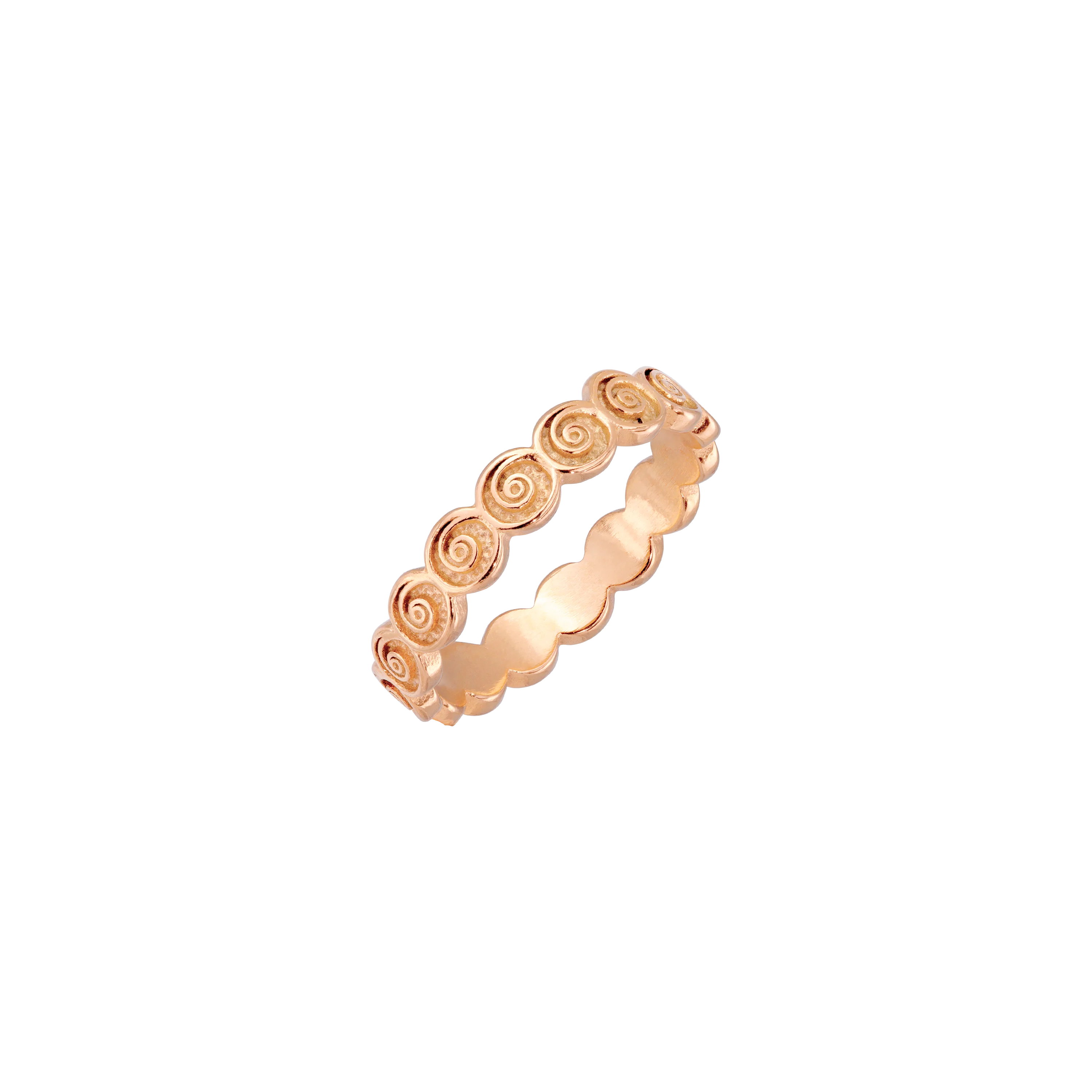 Swirl'n Ring Rose Gold