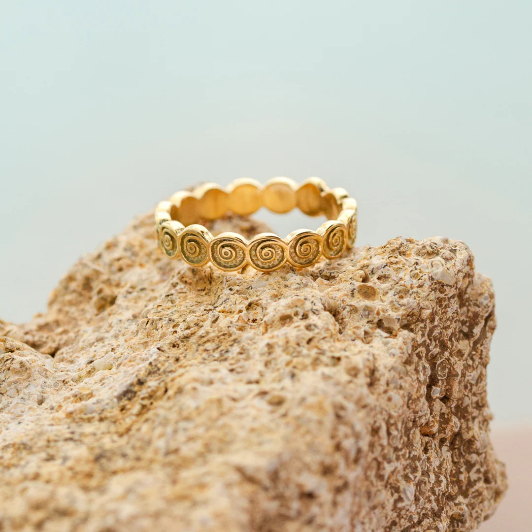 Swirl'n Ring Rose Gold - Image 3