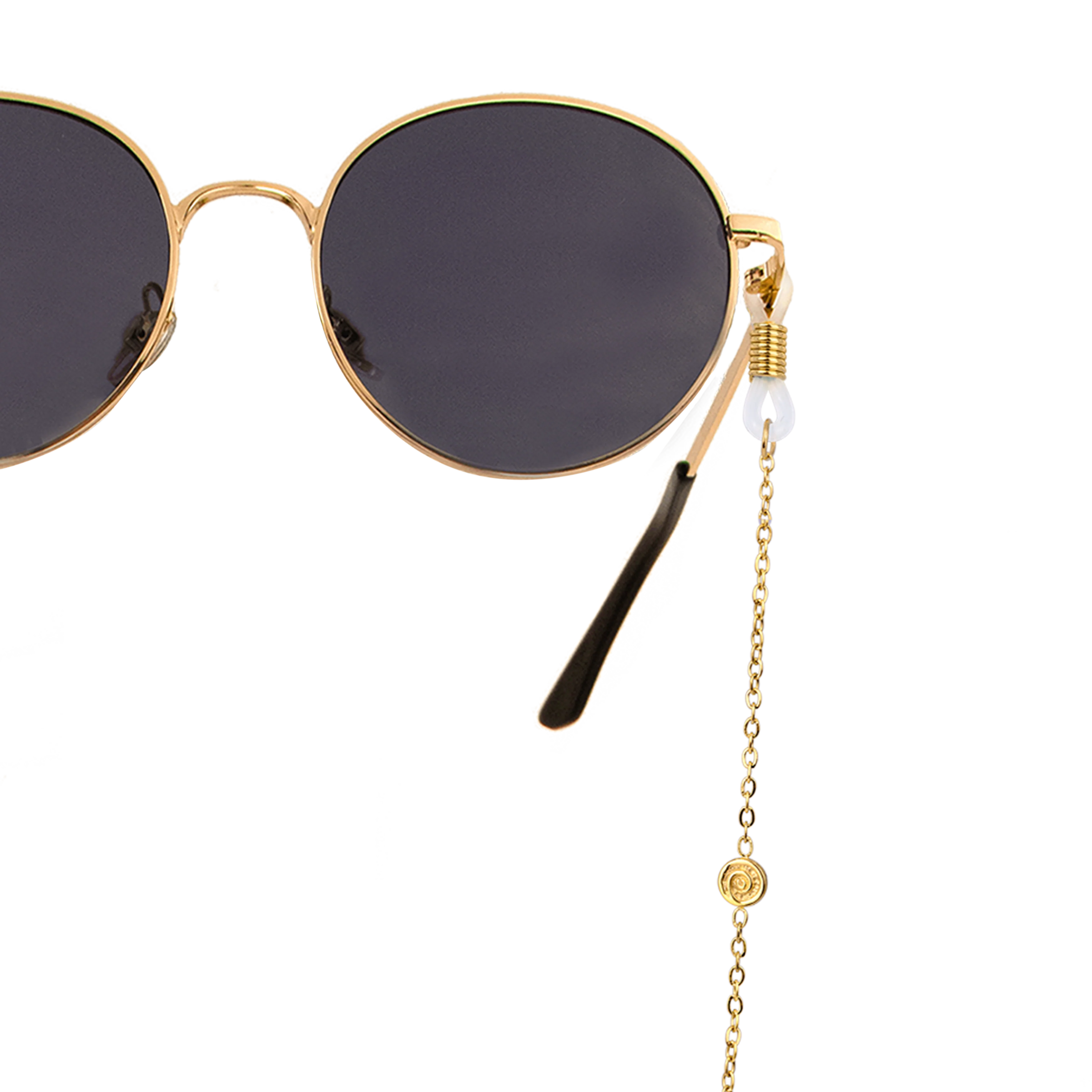 Swirl'n Sunglasses Chain Gold - Image 3