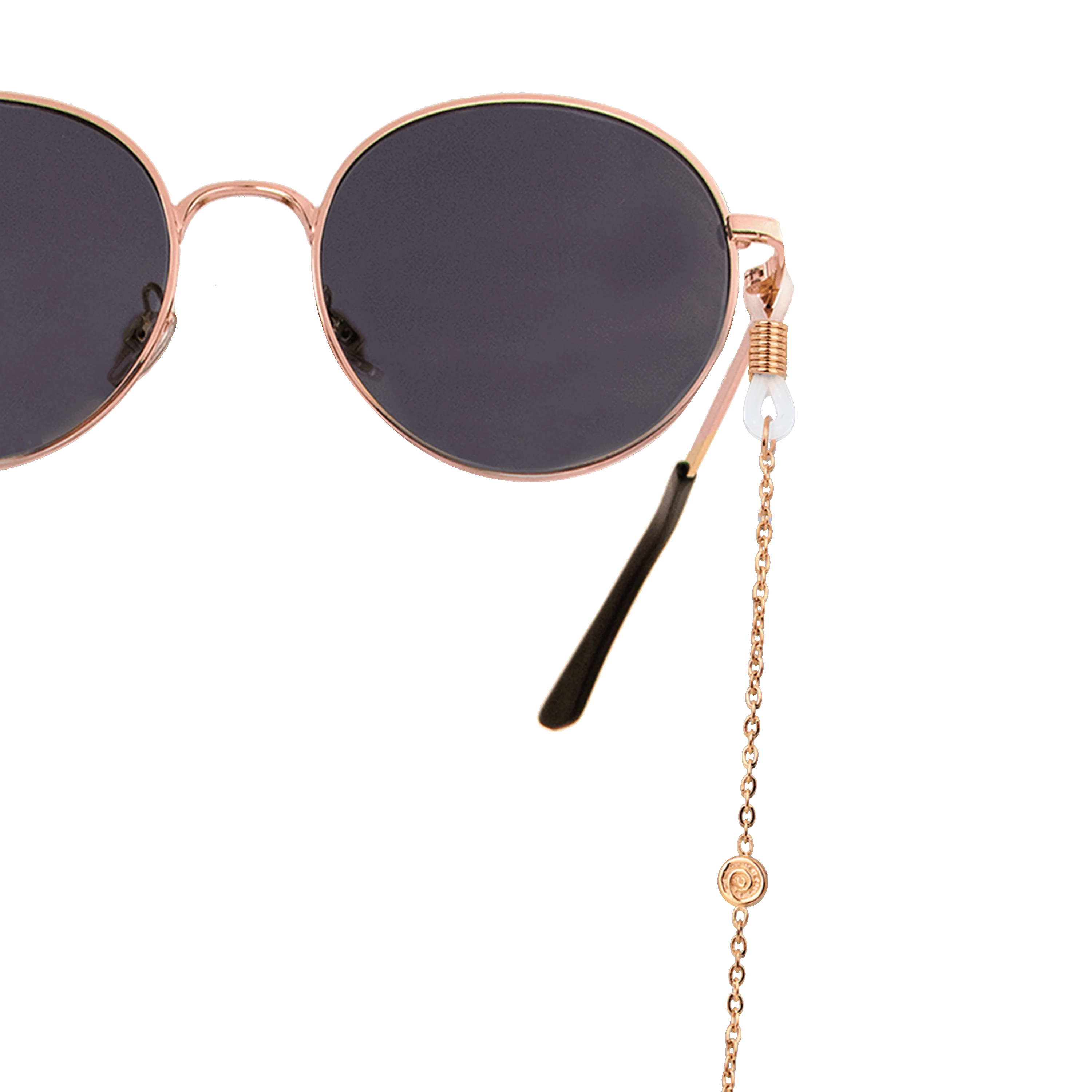 Swirl'n Sunglasses Chain Oro Rosa - Image 3