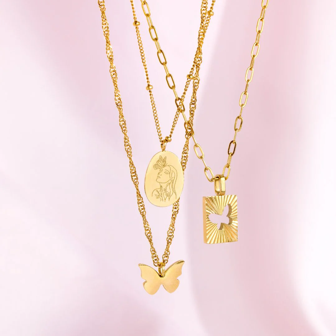 Tender Grace Necklace Rose Gold - Image 4