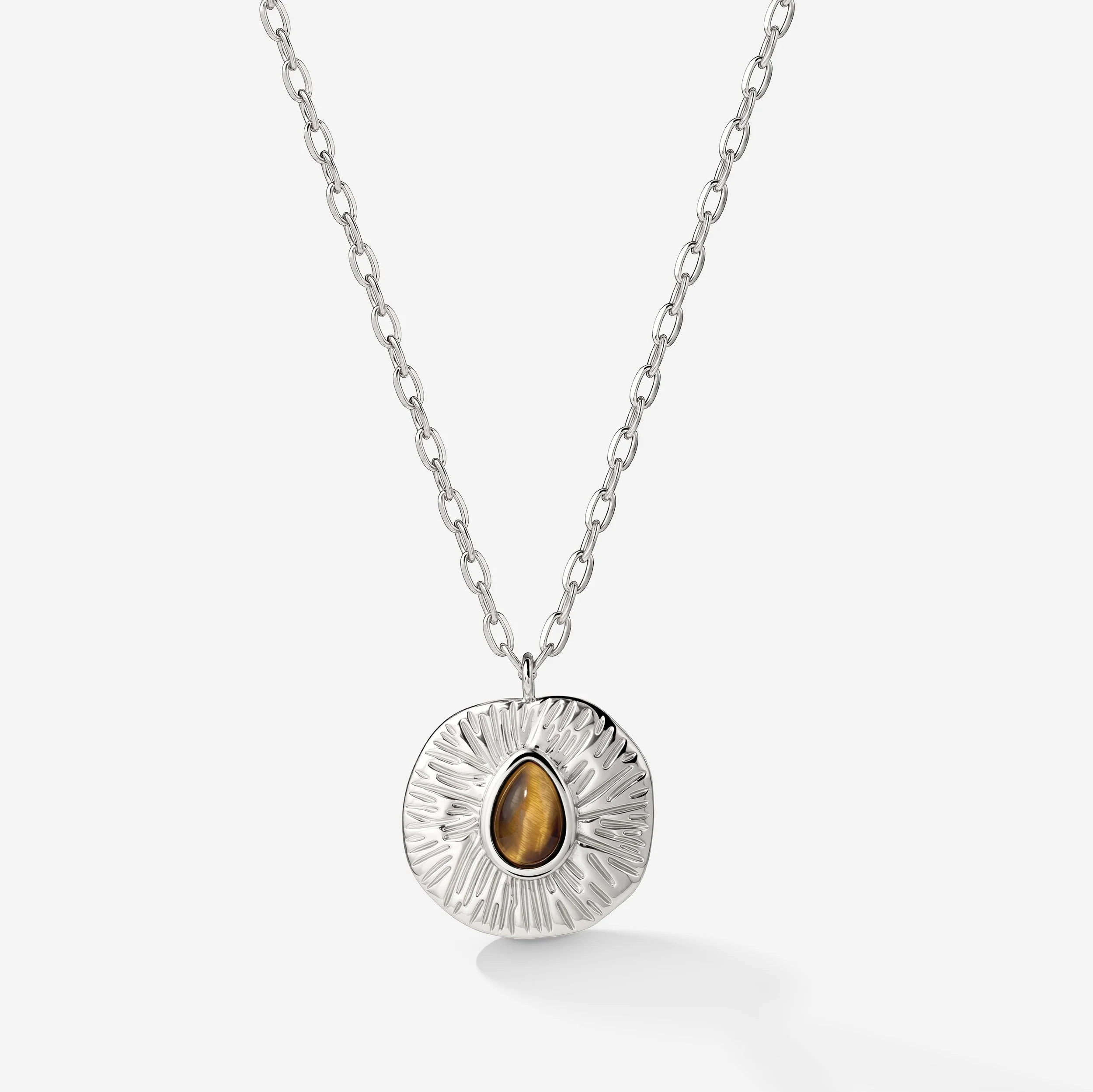 Terra Necklace Silver