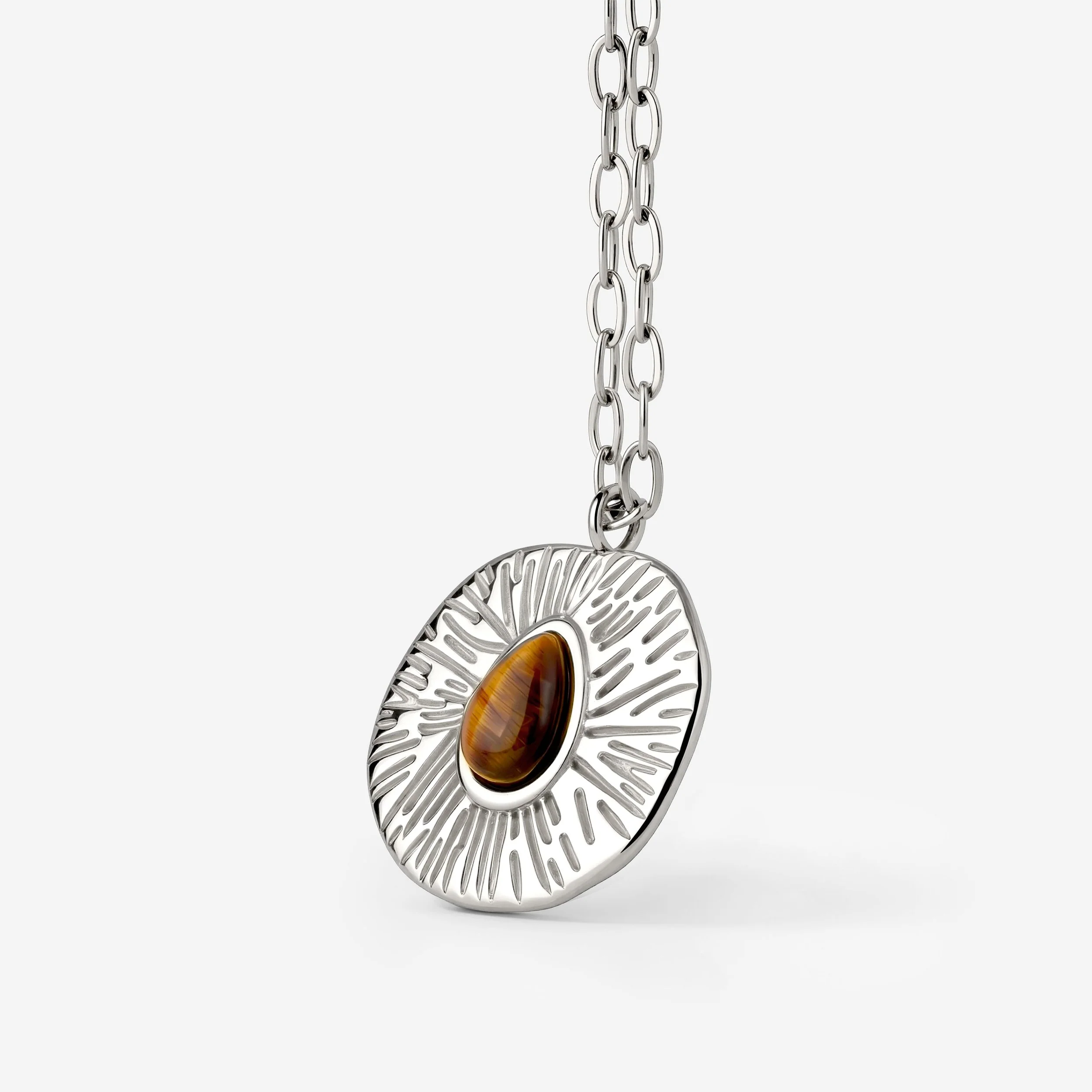 Terra Necklace Silver - Image 3