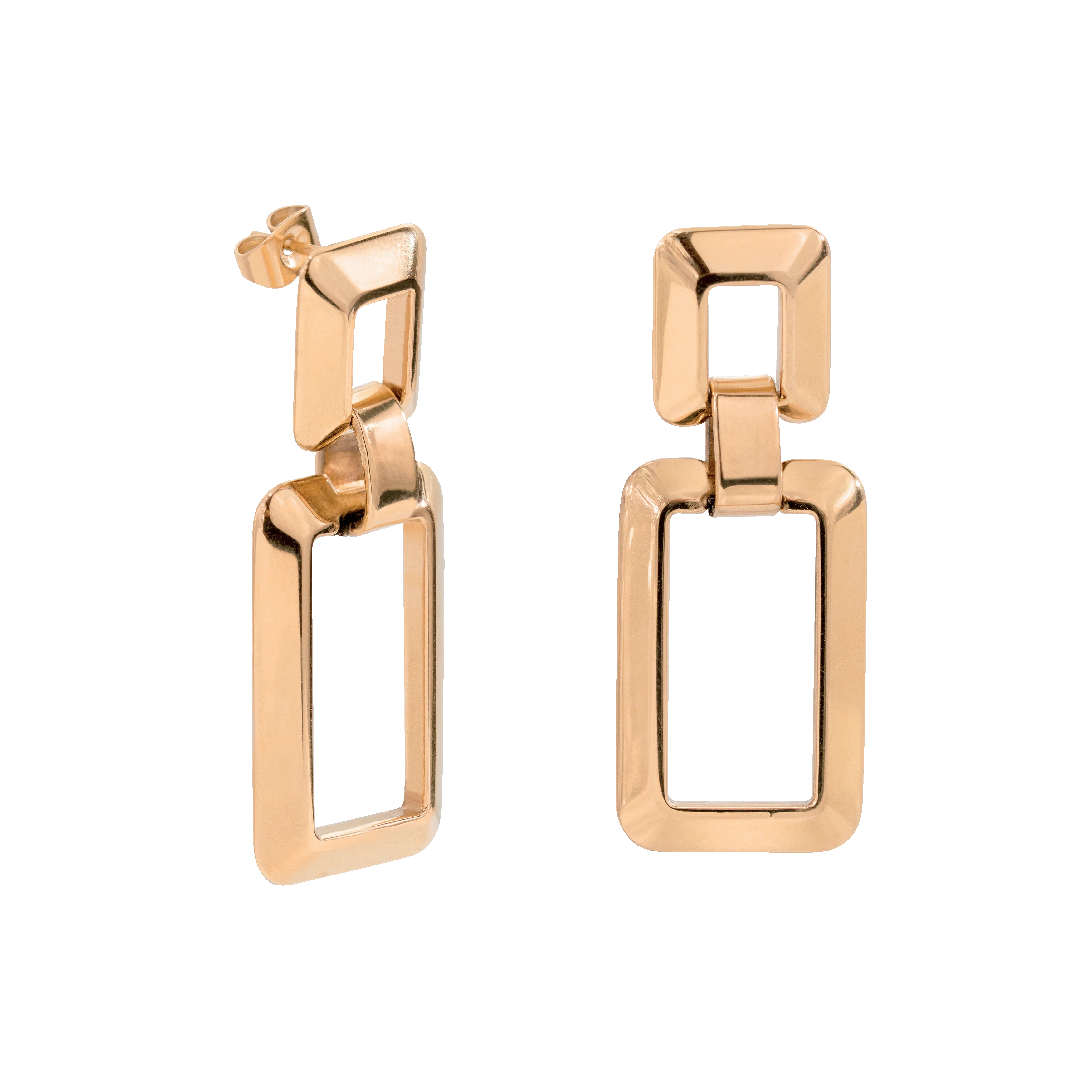 The Bold Ones Earrings Rose Gold