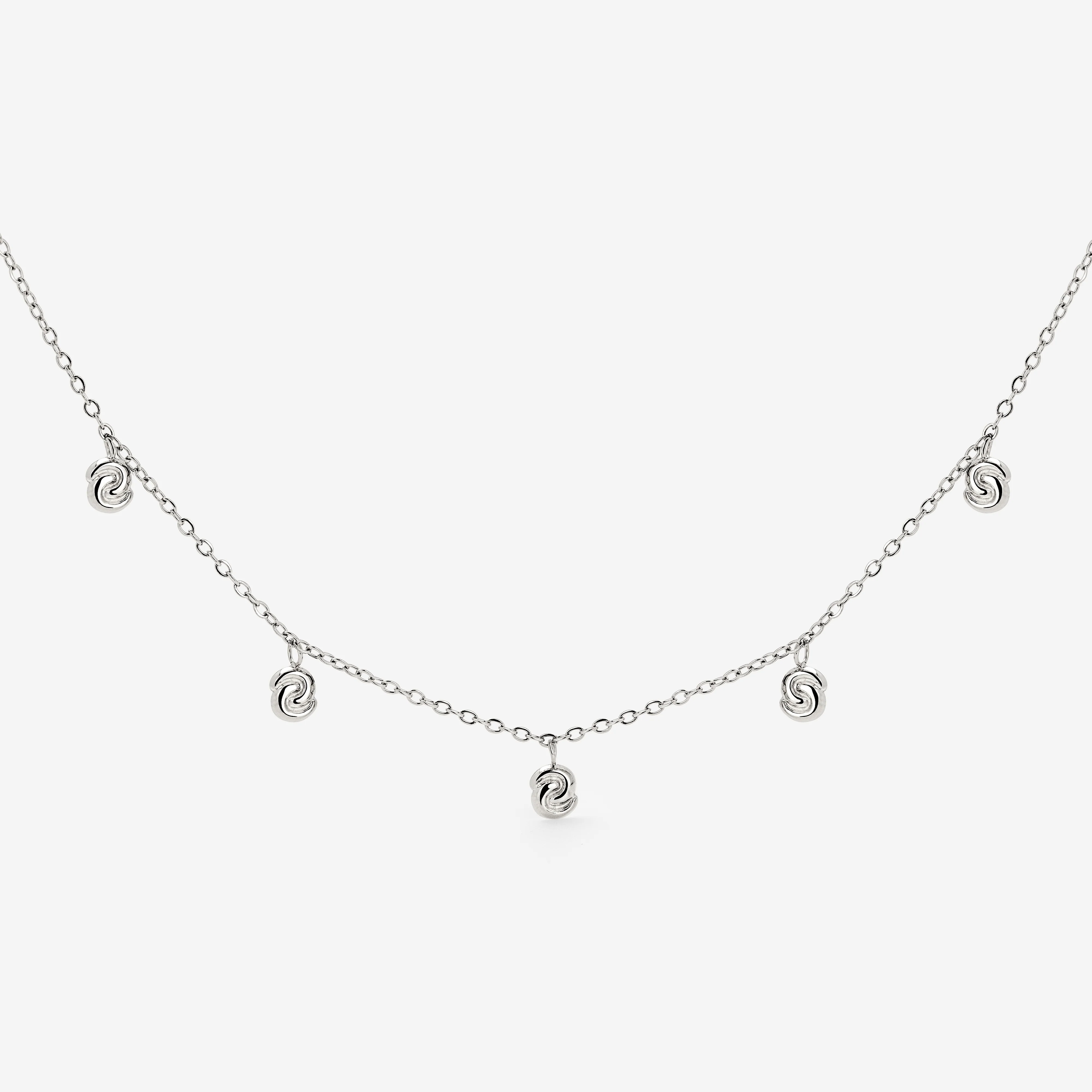 Tides of Time Choker Silver