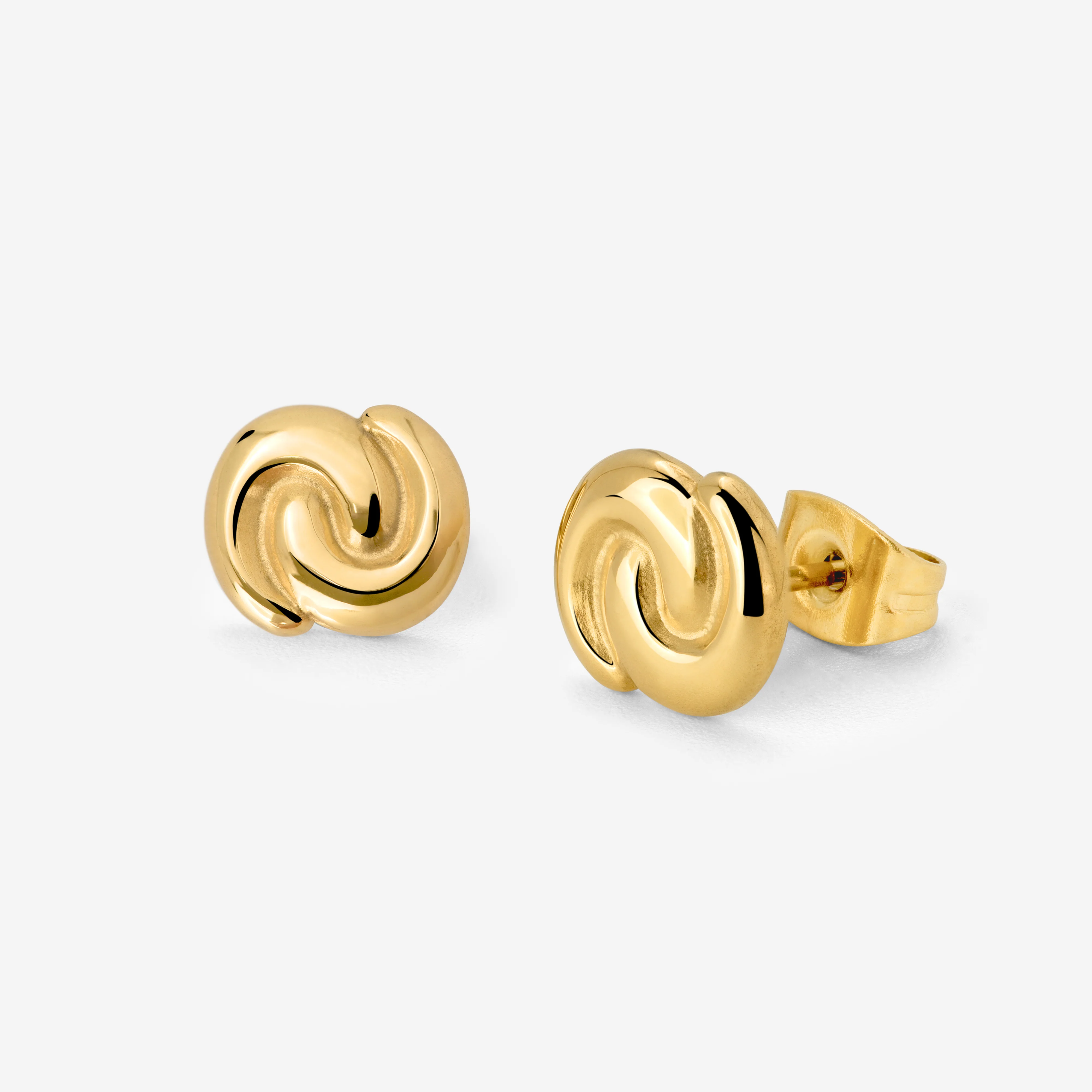 Tides of Time Studs Gold - Image 3