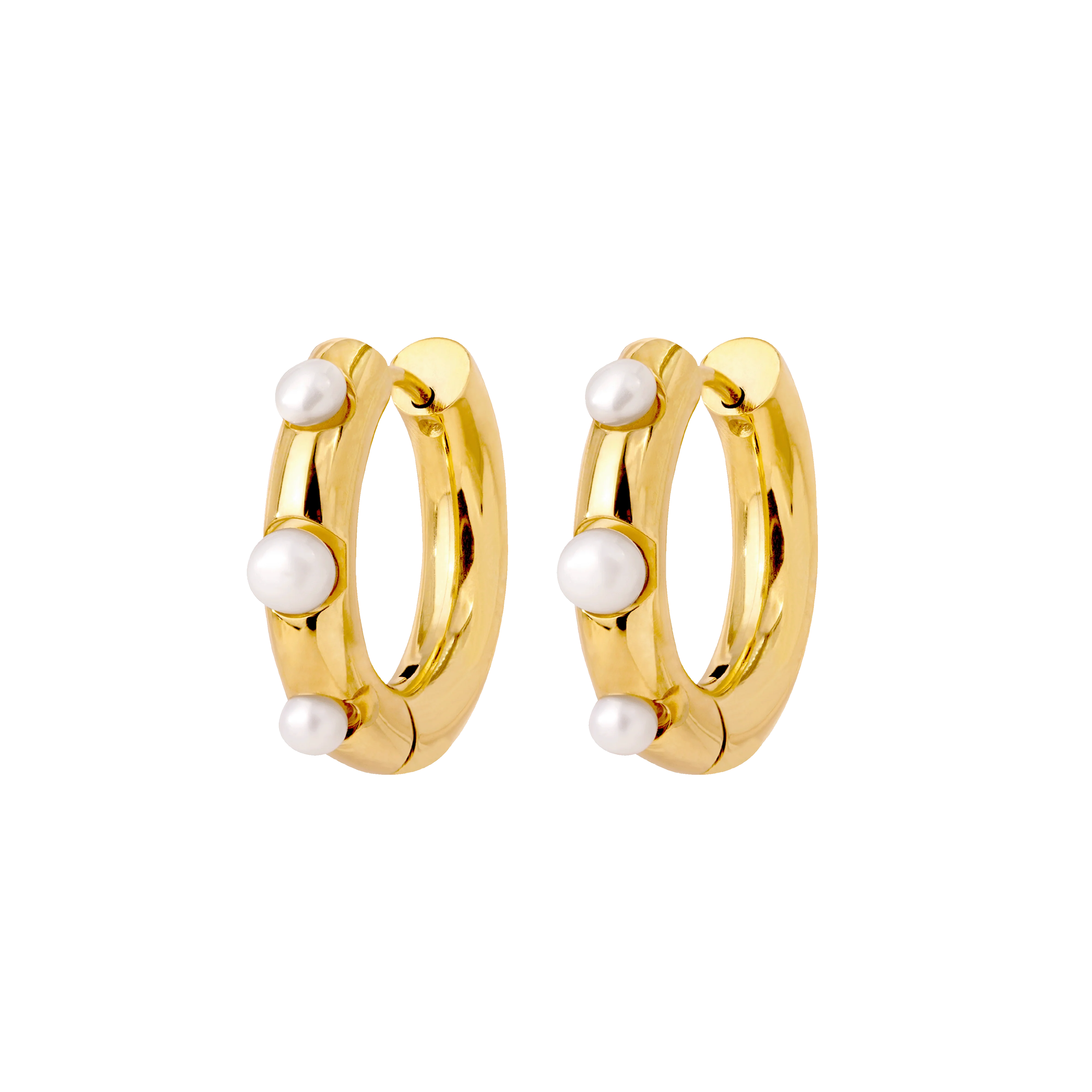 Timeless Chic Hoopies Gold