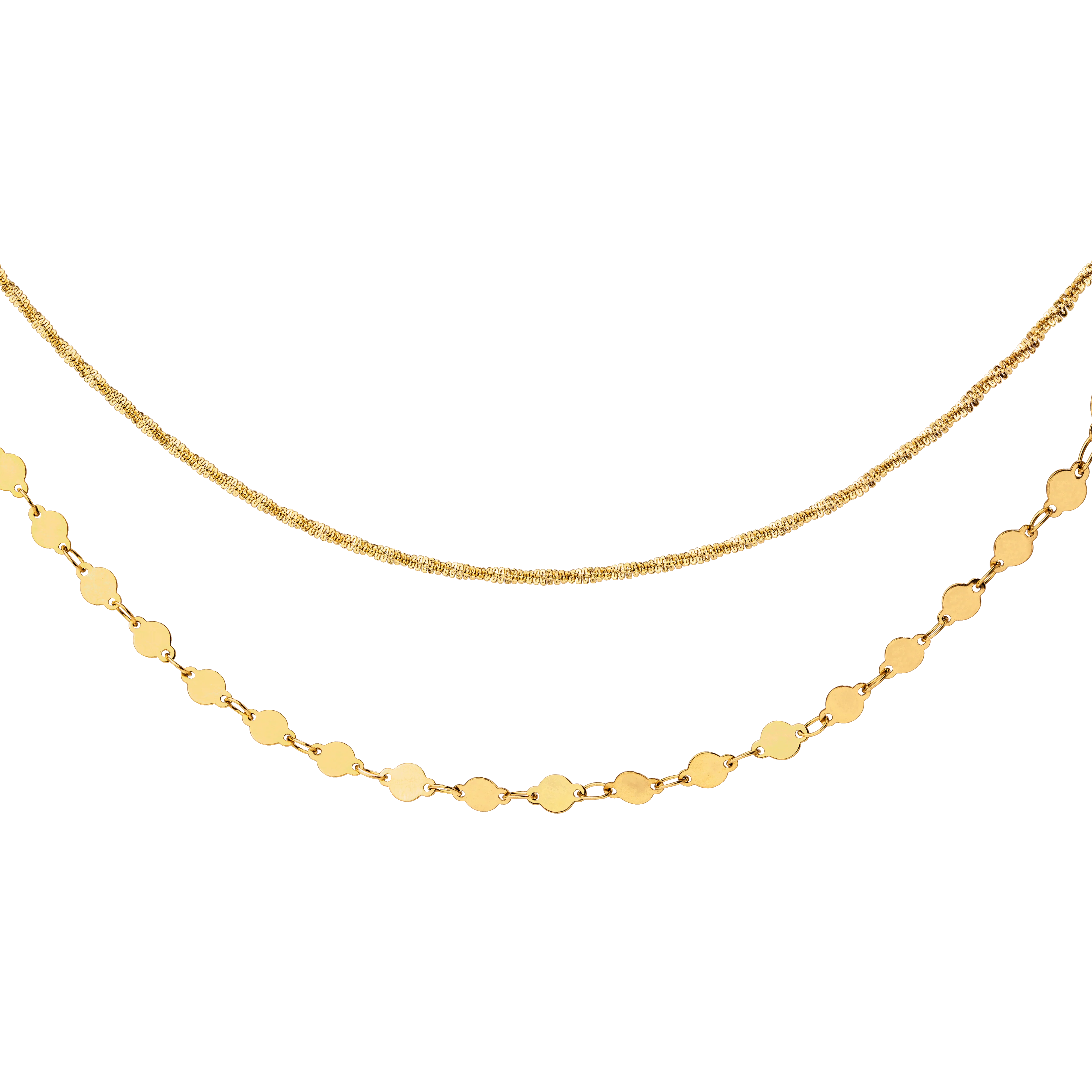Timeless Ties Necklace Gold