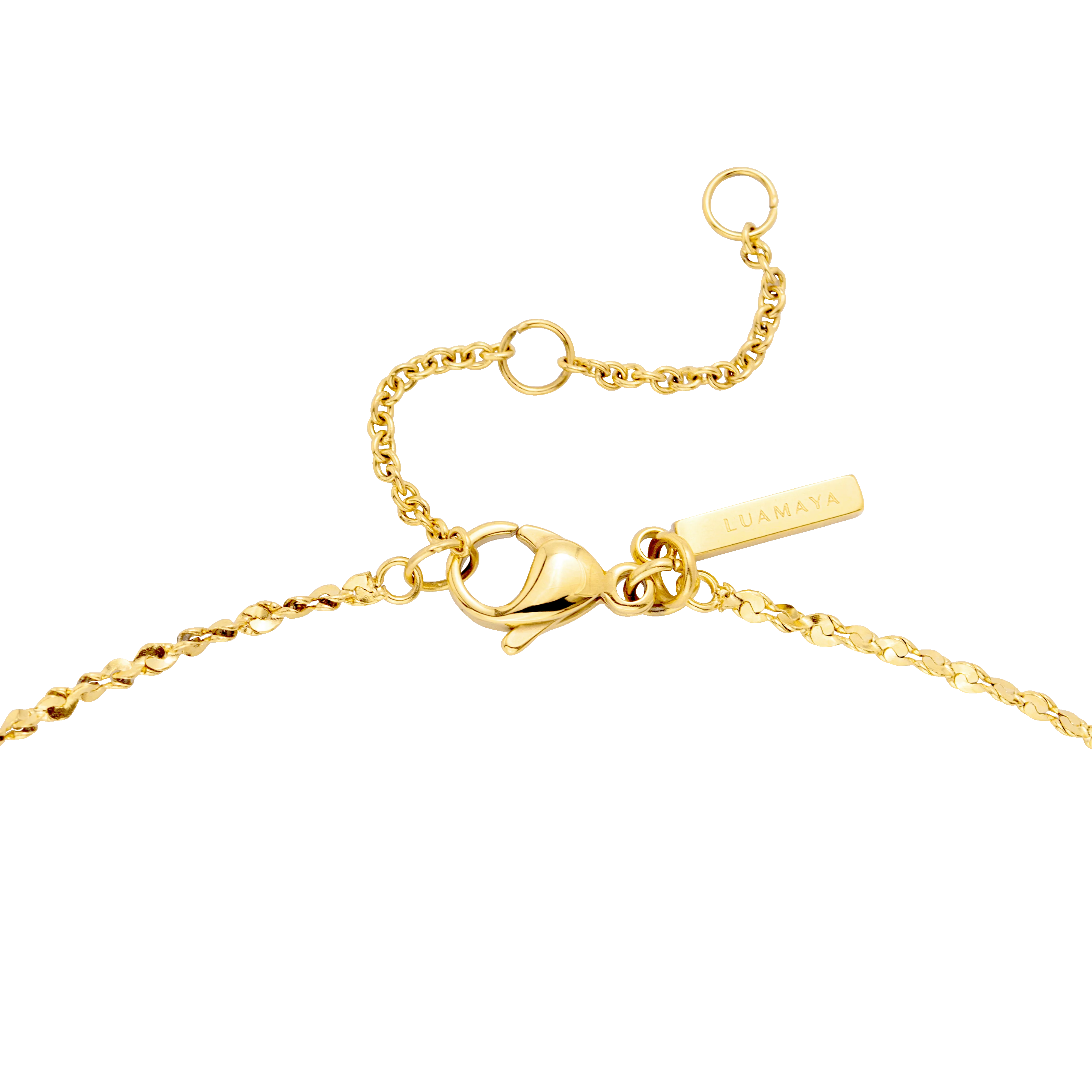 Tinsel Chain Necklace Gold - Image 6
